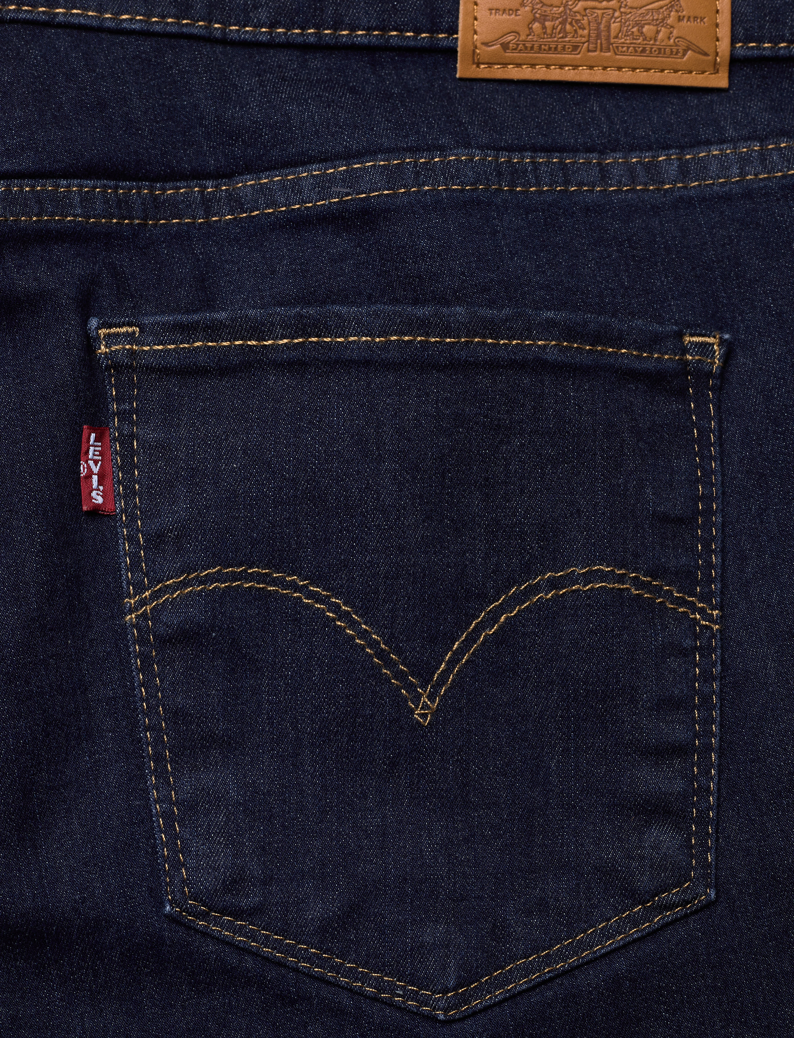 LEVI´S Women - 720 HIRISE SUPER SKINNY ECHO B - dark indigo - worn in - 4