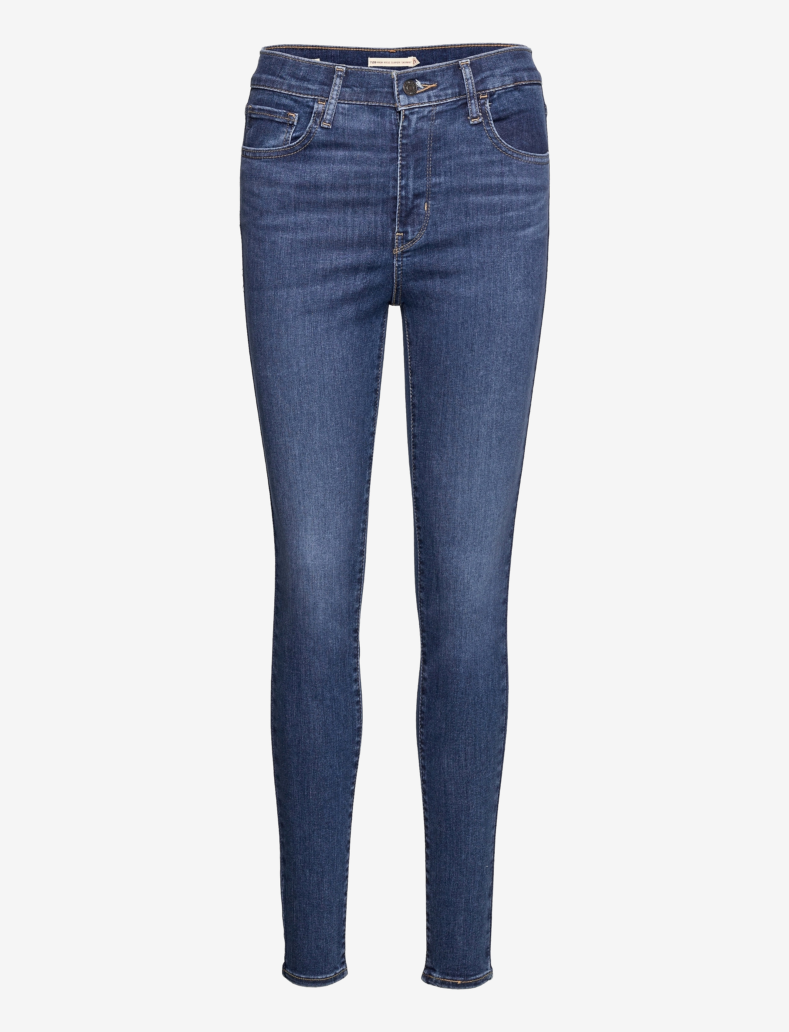 LEVI´S Women - 720 HIRISE SUPER SKINNY ECHO C - med indigo - worn in - 1