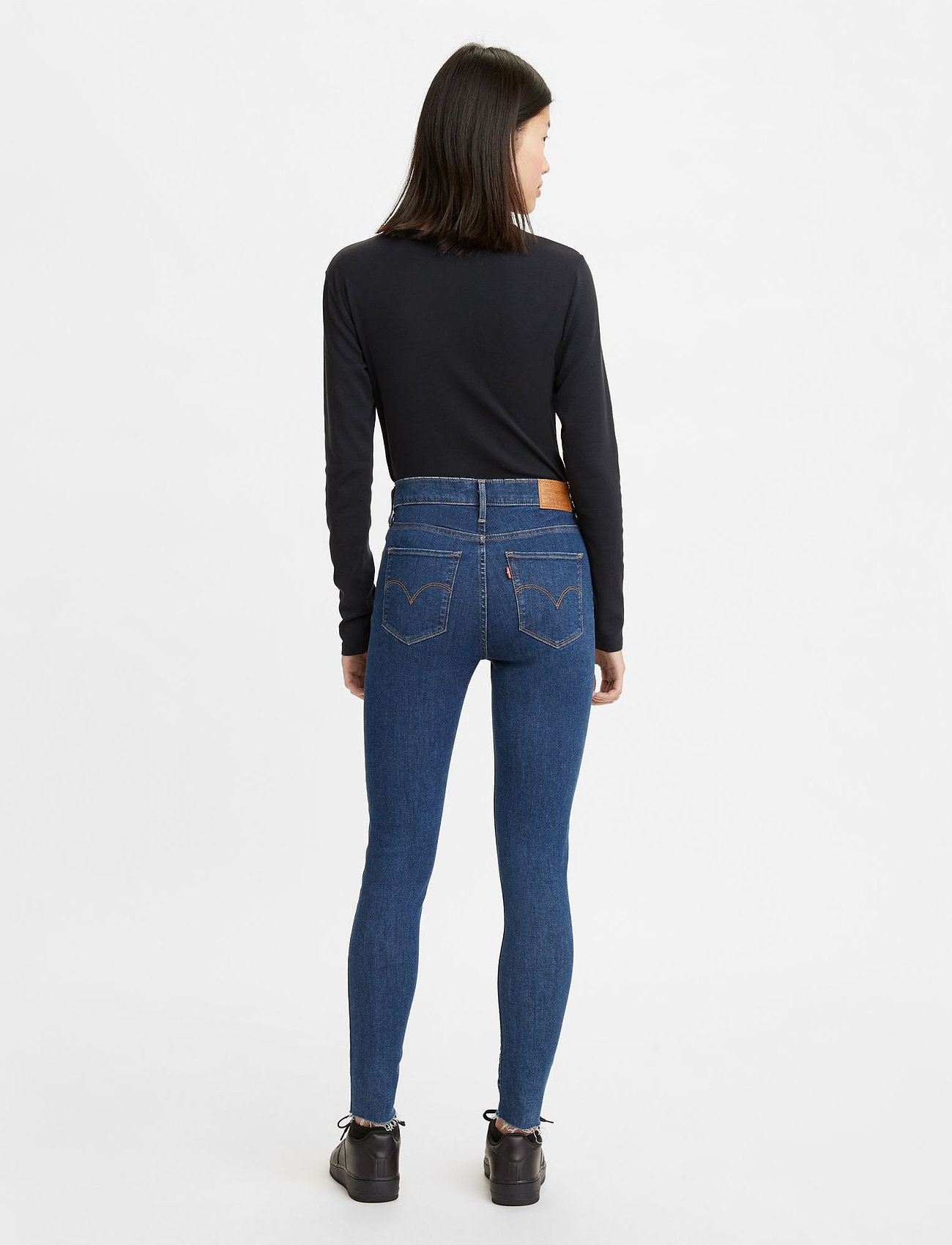 LEVI´S Women - 720 HIRISE SUPER SKINNY ECHO C - med indigo - worn in - 3