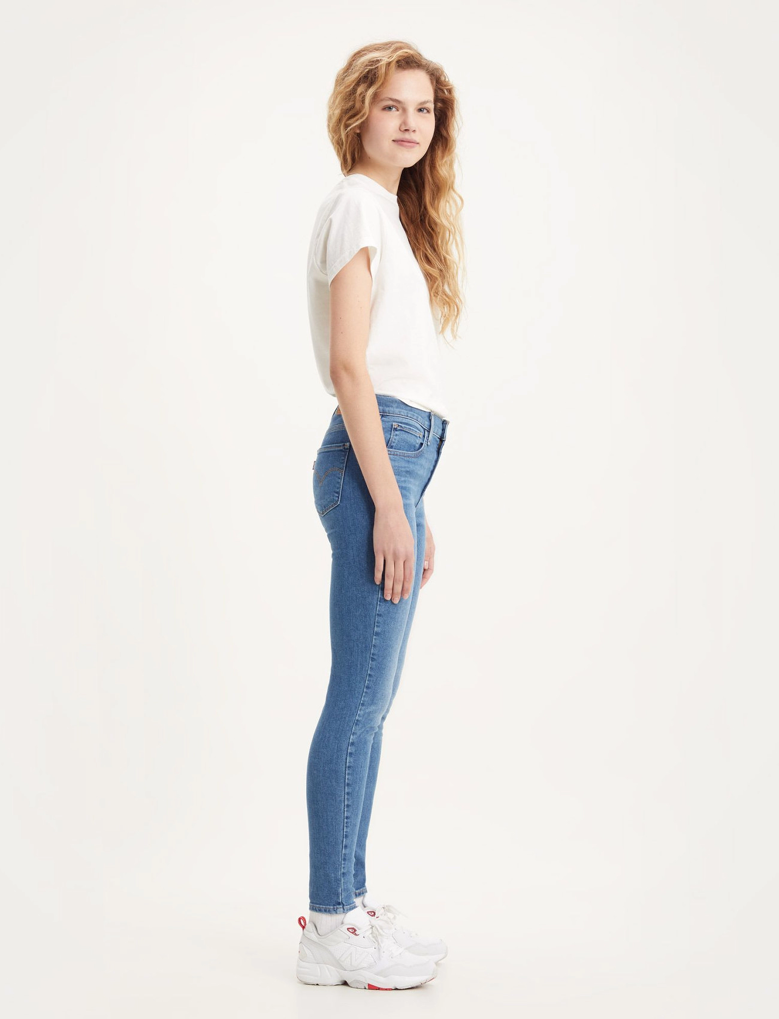 LEVI´S Women - 720 HIRISE SUPER SKINNY Z0736 - med indigo - worn in - 5