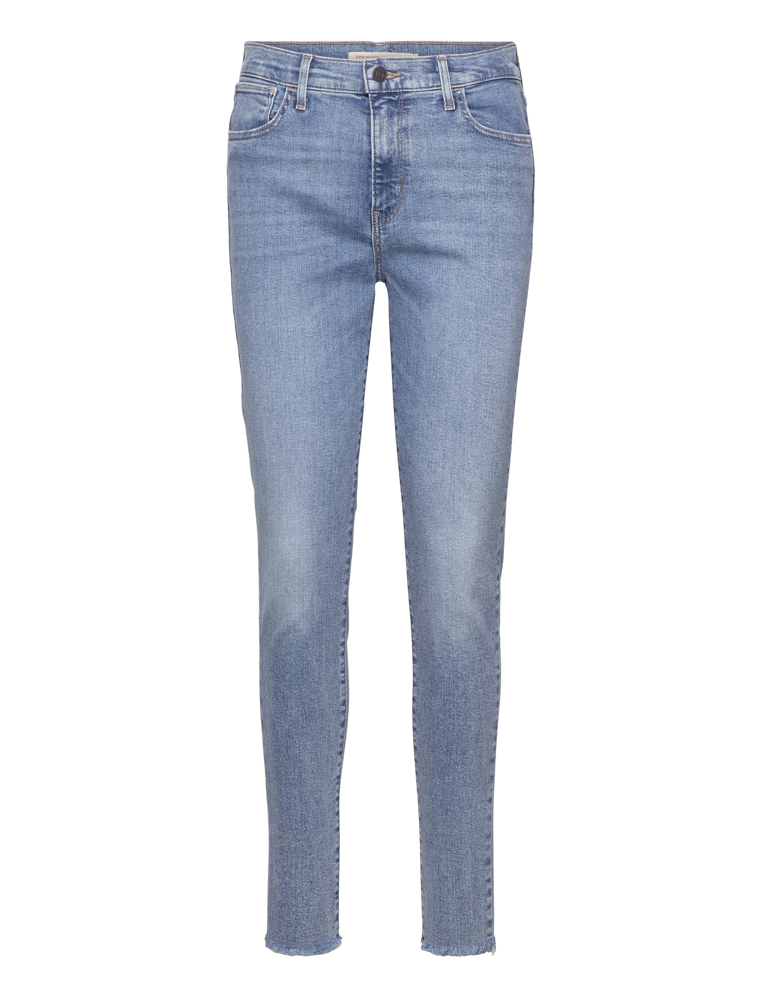 Levi's® 720 HIRISE SUPER SKINNY Z0740 - Riided - MED INDIGO - WORN IN / blue