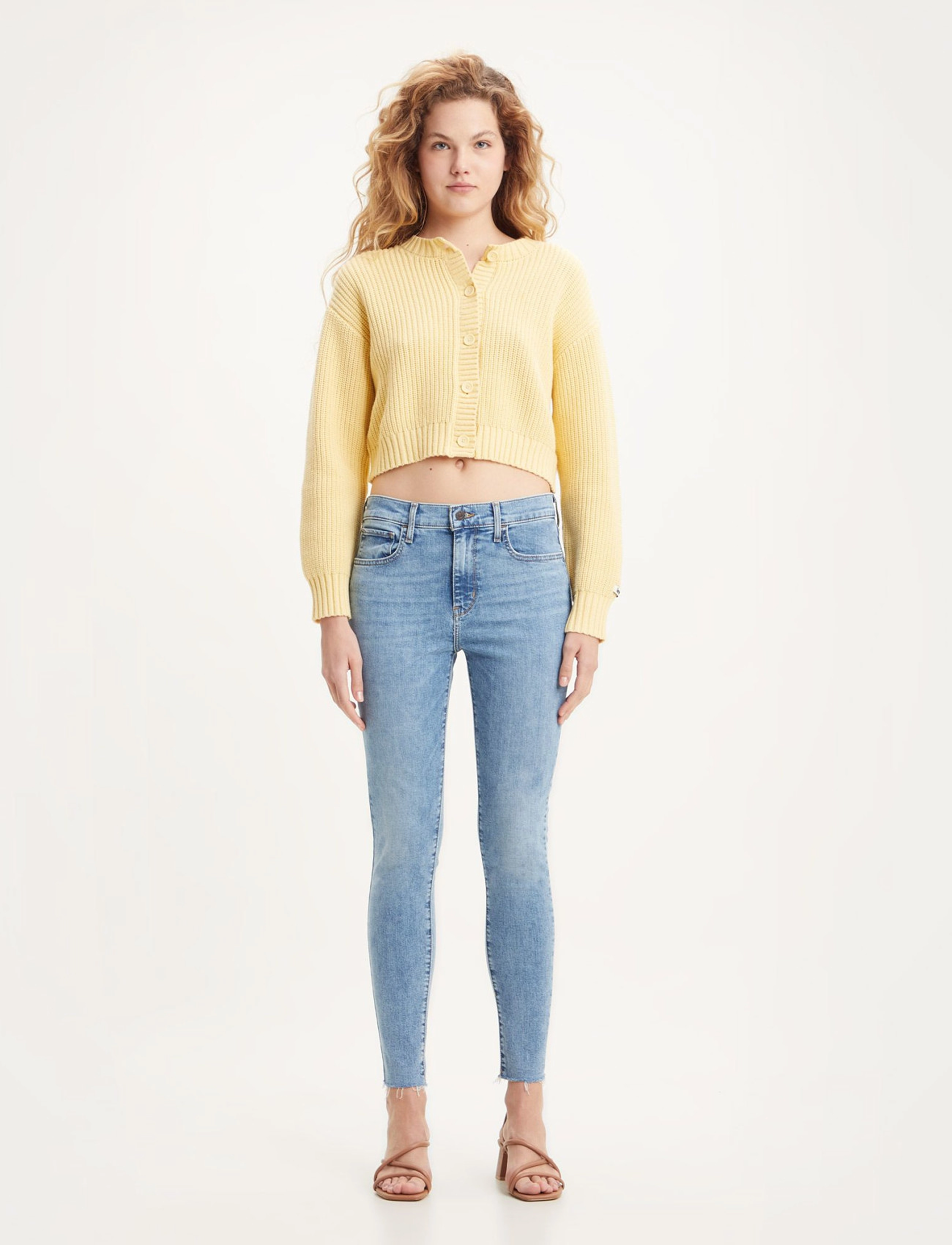 Levi's® - 720 HIRISE SUPER SKINNY Z0740 - skinny jeans - med indigo - worn in - 3