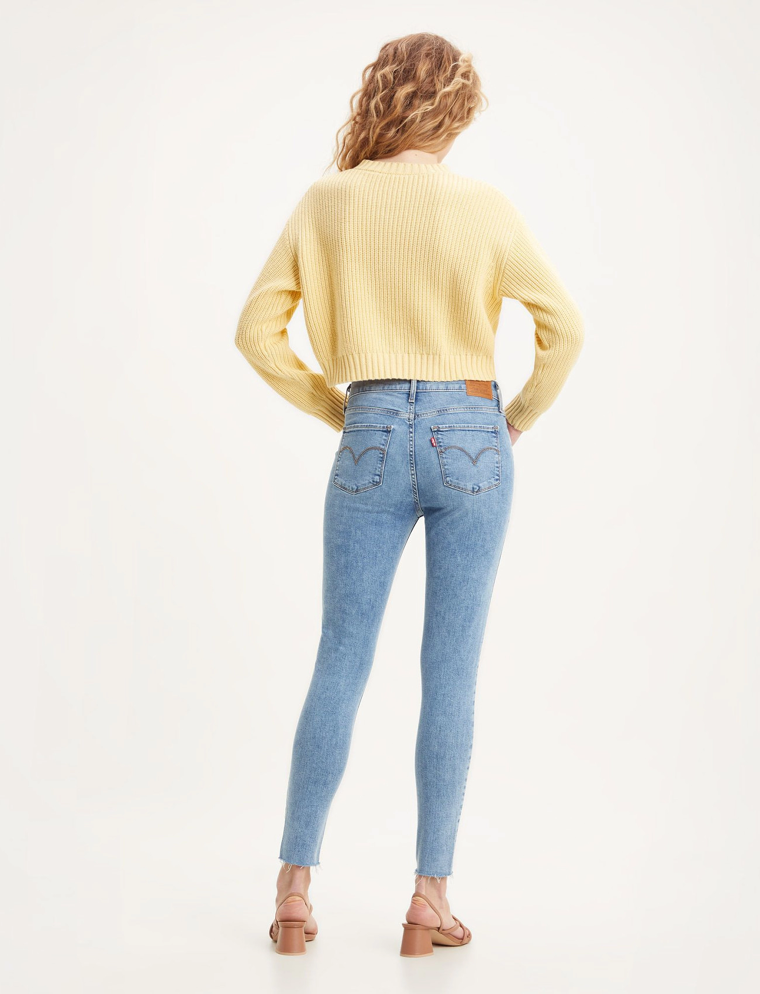 Levi's® - 720 HIRISE SUPER SKINNY Z0740 - skinny jeans - med indigo - worn in - 4