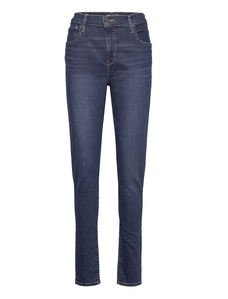 Levi's® - 720 HIRISE SUPER SKINNY LOVE S - jeans skinny - dark indigo - worn in - 1
