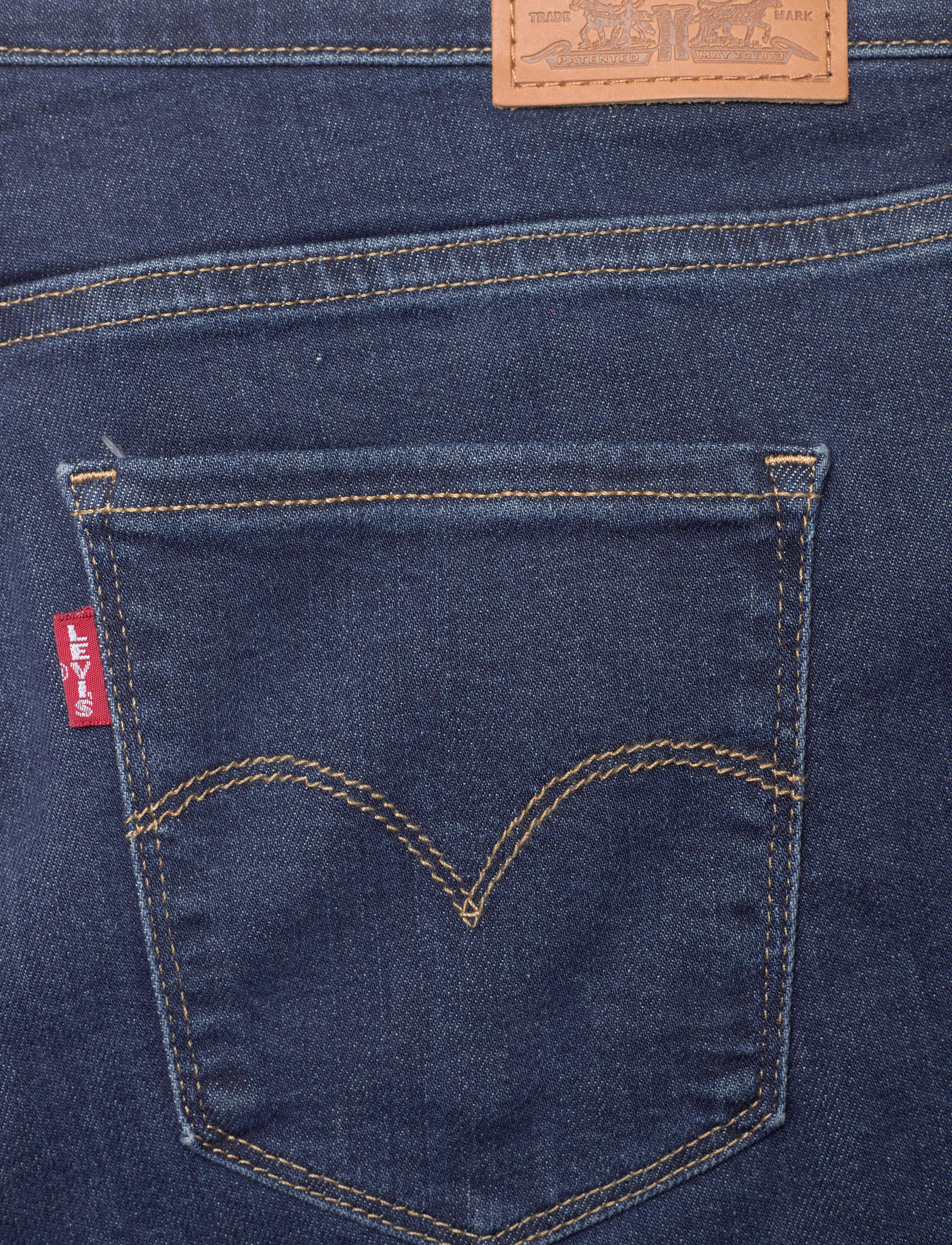 Levi's® - 720 HIRISE SUPER SKINNY LOVE S - skinny jeans - dark indigo - worn in - 5