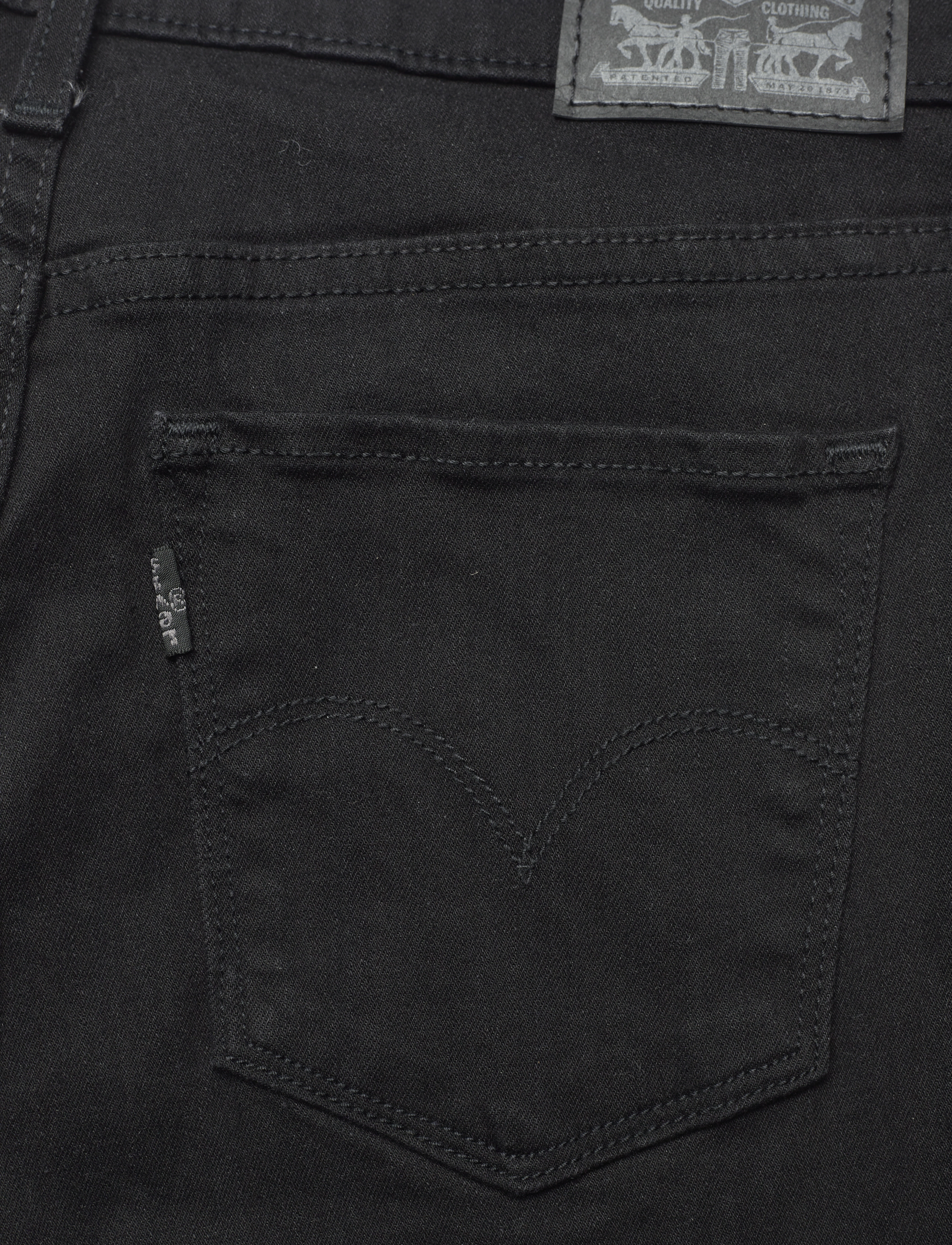Levi's® - 310 SHAPING SUPER SKINNY BLACK - siaurėjantys džinsai - blacks - 5