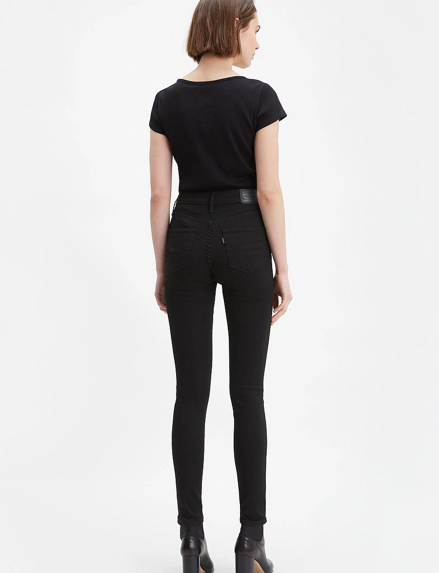 Levi's® - 310 SHAPING SUPER SKINNY BLACK - raka jeans - blacksq - 3