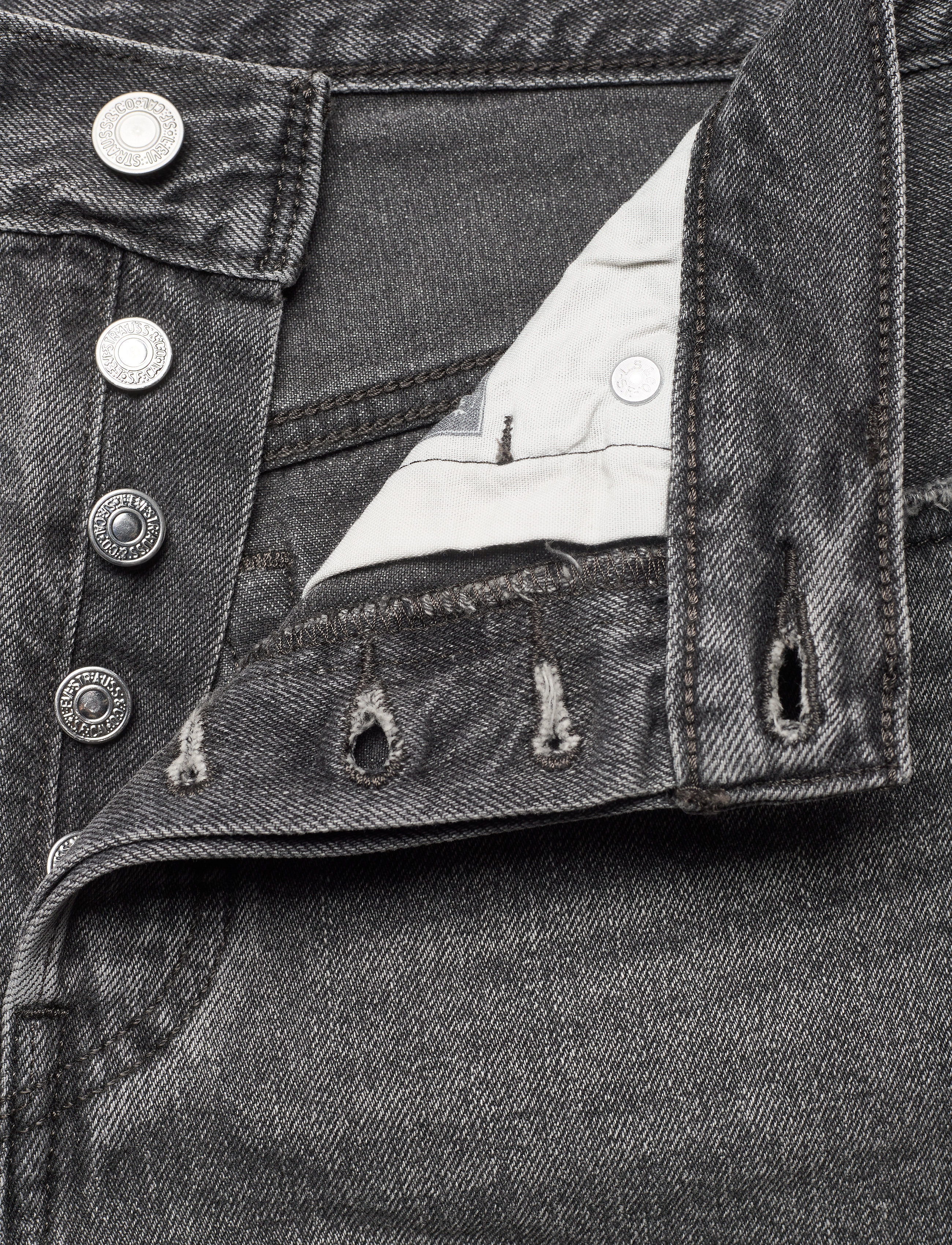 Levi's® - 501 ORIGINAL SHORT EAT YOUR WO - blacks - 3