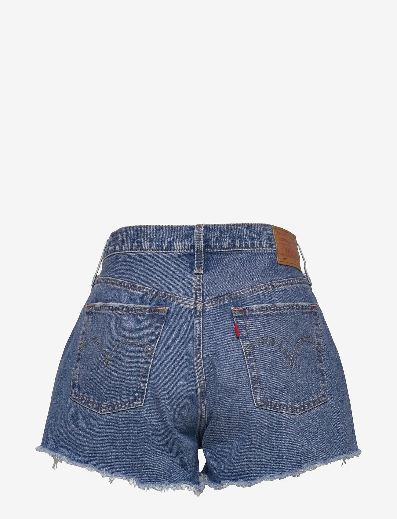 Levi's® - 501 ORIGINAL SHORT OXNARD ATHE - jorts - med indigo - worn in - 2
