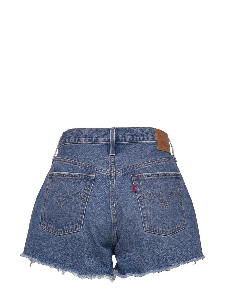 Levi's® - 501 ORIGINAL SHORT OXNARD ATHE - lühikesed teksapüksid - med indigo - worn in - 2