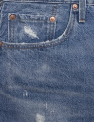 LEVI´S Women - 501 ORIGINAL SHORT OXNARD ATHE - jeansshorts - med indigo - worn in - 7