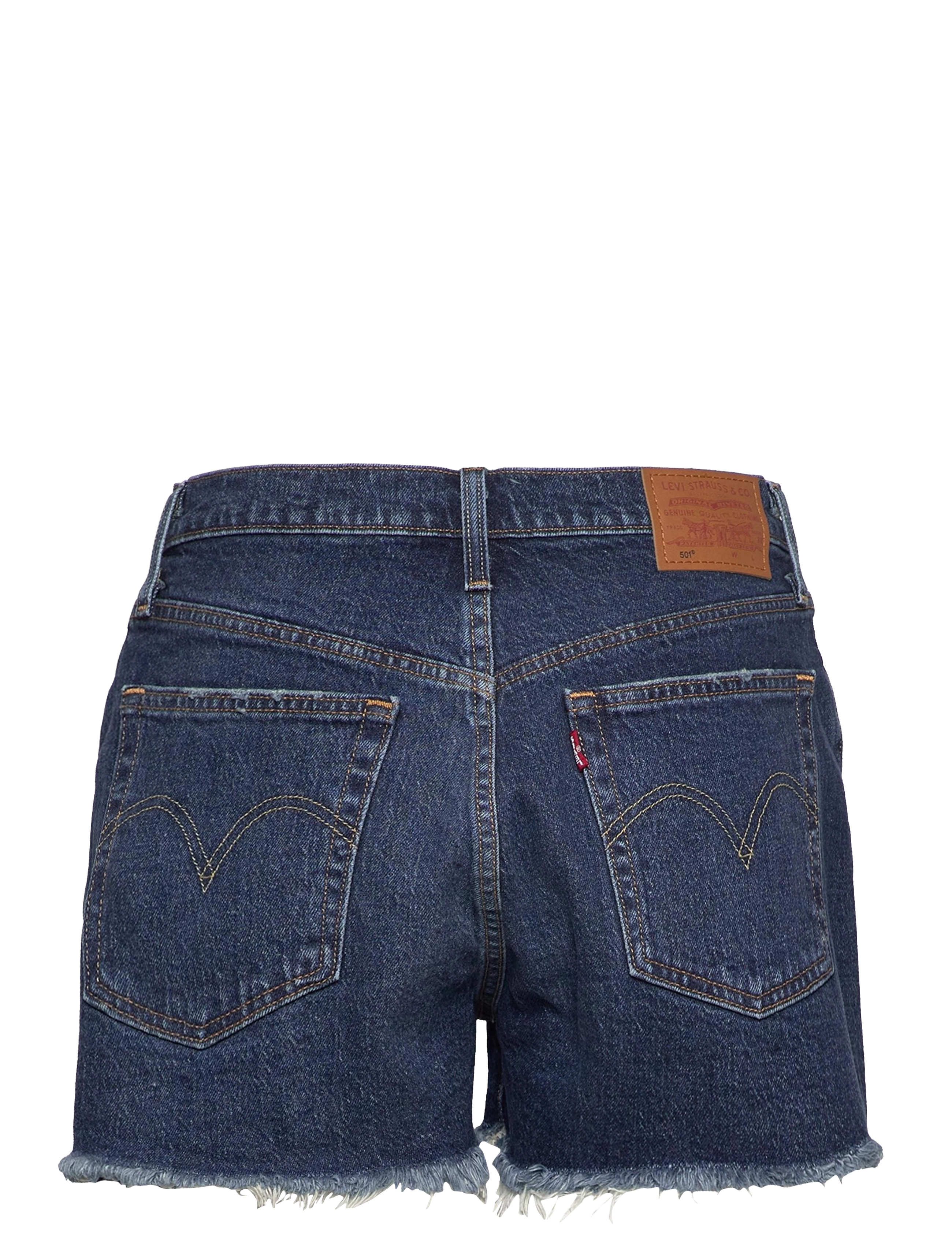 LEVI´S Women - 501 ORIGINAL SHORT SALSA CHRST - dark indigo - worn in - 1