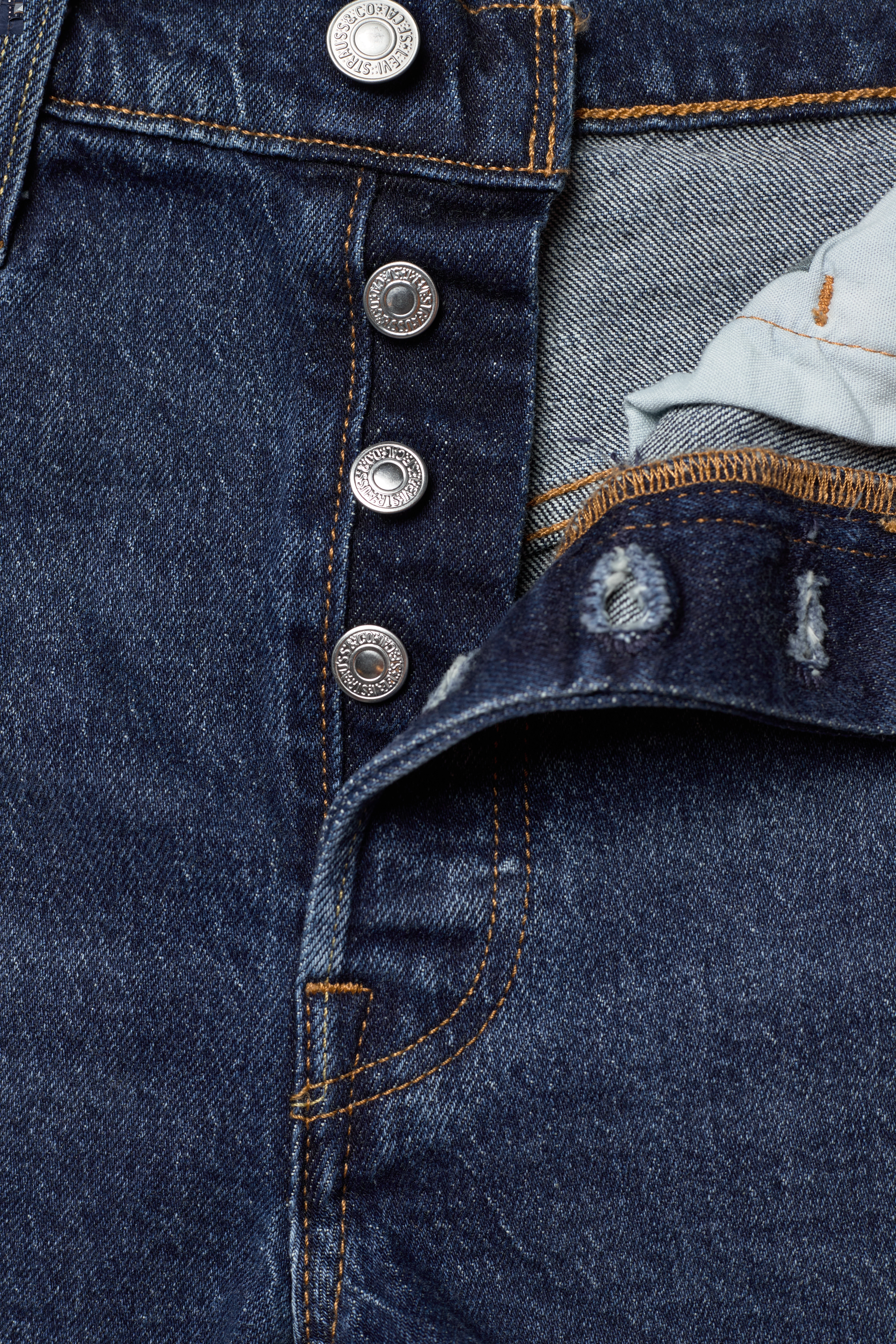 LEVI´S Women - 501 ORIGINAL SHORT SALSA CHRST - dark indigo - worn in - 3