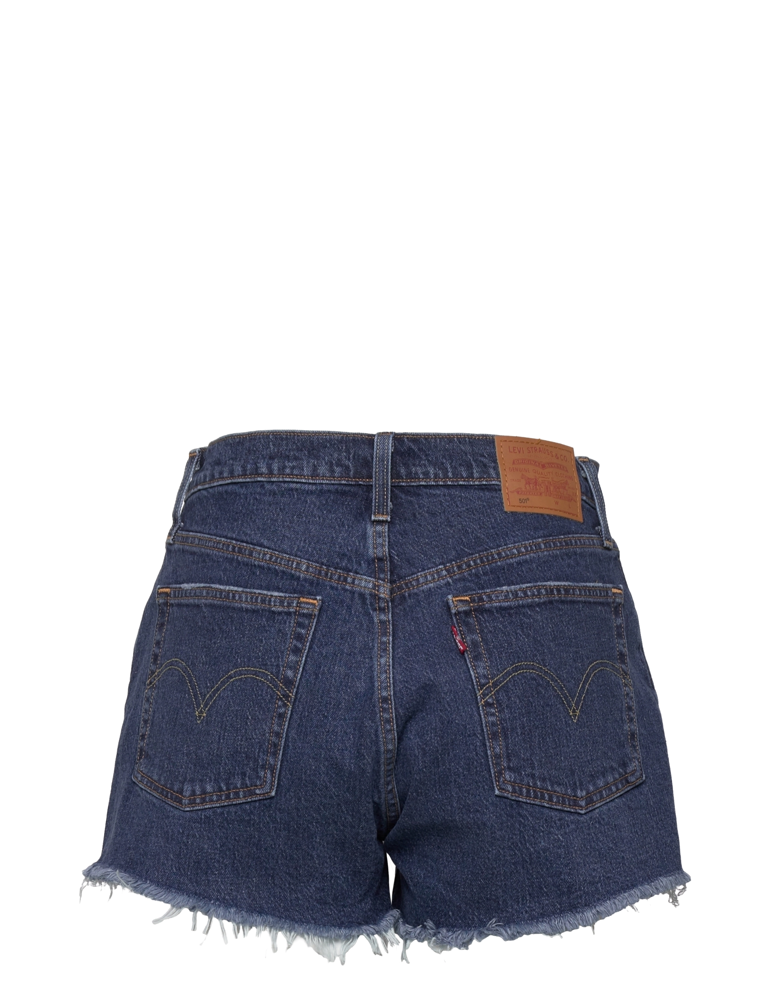 LEVI´S Women - 501 ORIGINAL SHORT SALSA DESTI - dark indigo - worn in - 1