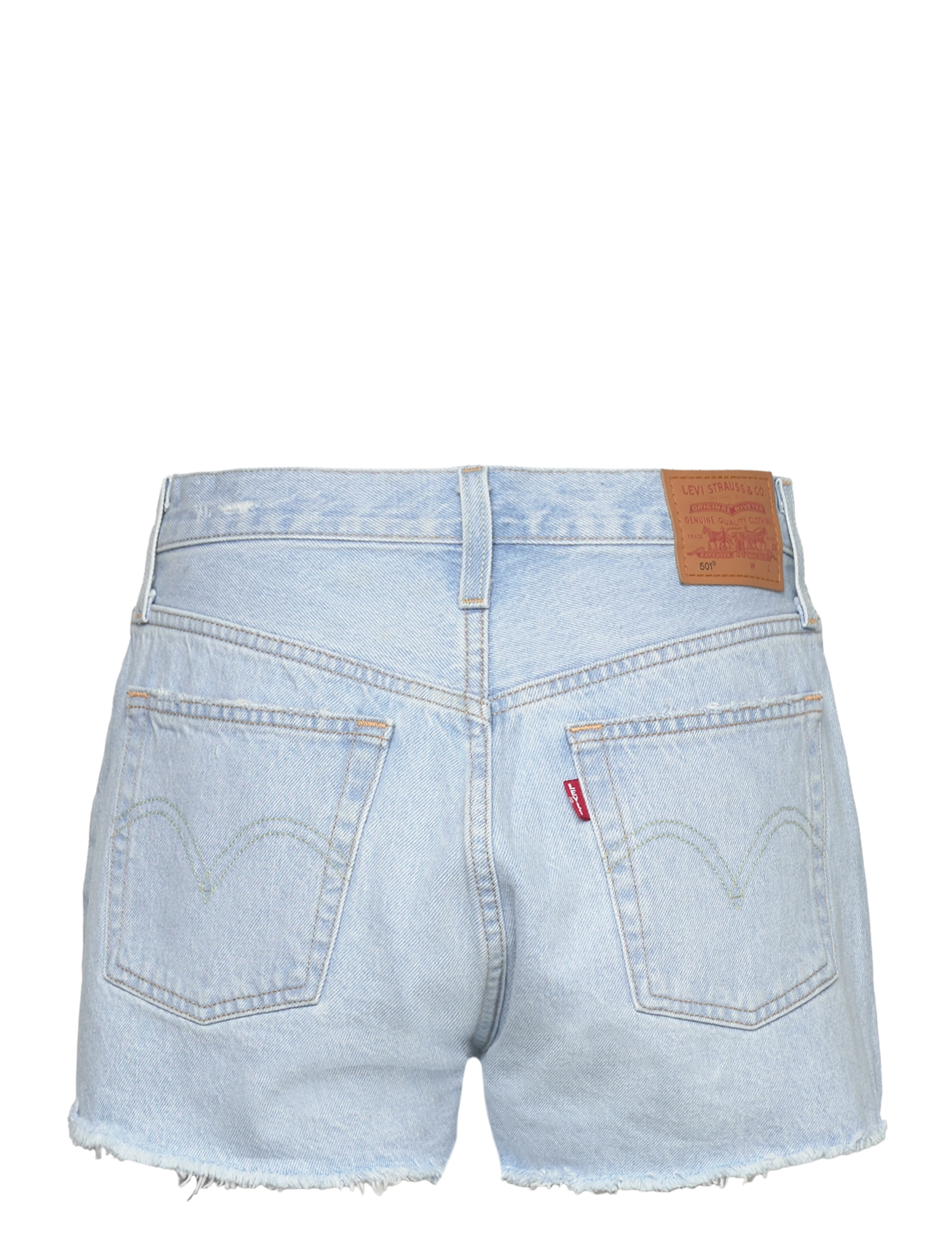 LEVI´S Women - 501 ORIGINAL SHORT OJAI LUXOR - light indigo - worn in - 1