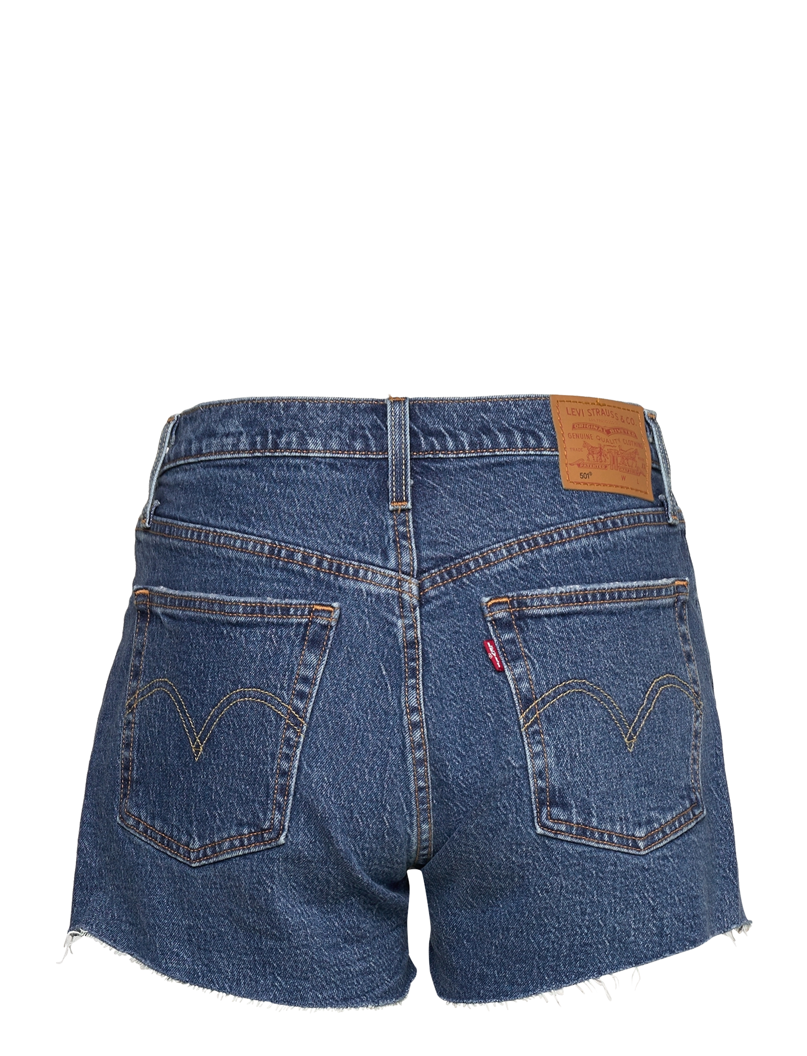 LEVI´S Women - 501 ORIGINAL SHORT SALSA HALFW - med indigo - flat finish - 1