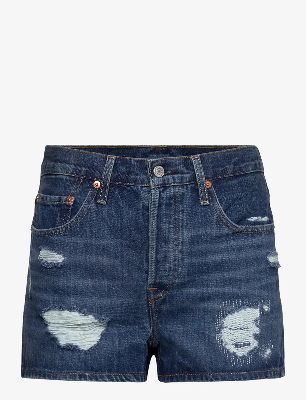 Dark blue levi sales shorts
