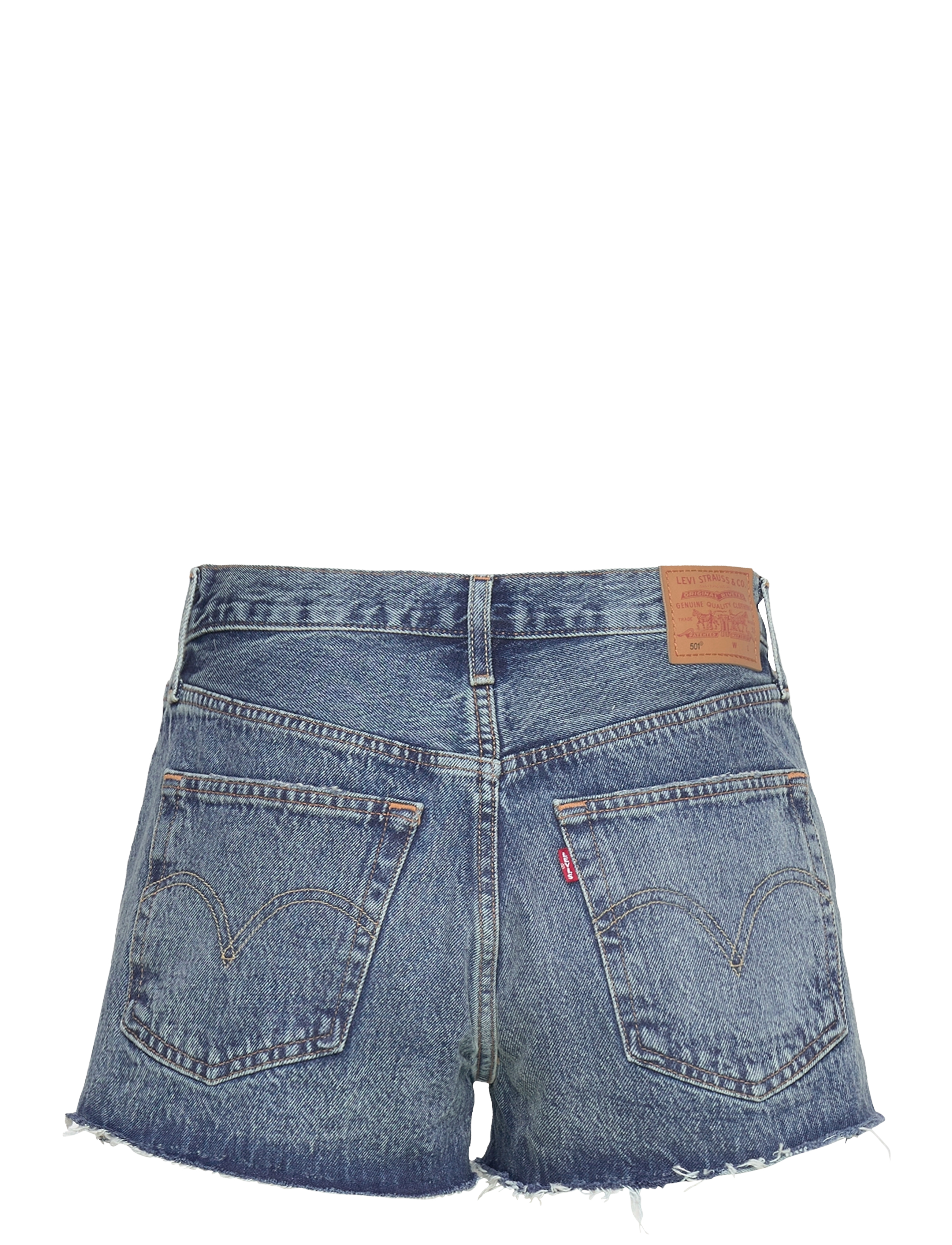 Levi's® - 501 ORIGINAL SHORT THE FUTURE - dark indigo - worn in - 2
