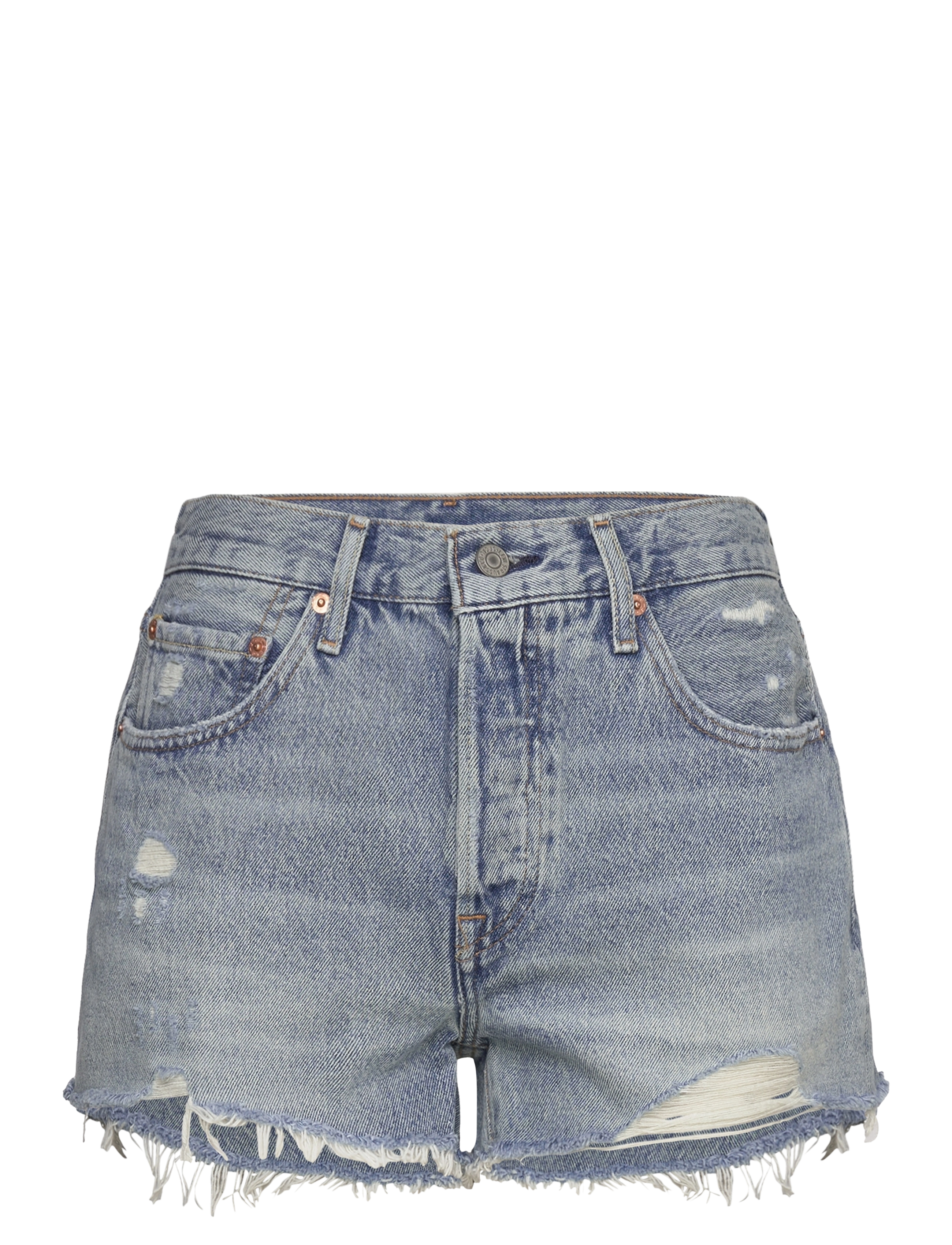 LEVI'S 501 Original Kurz Vague Finis Blau - 28 - Damen