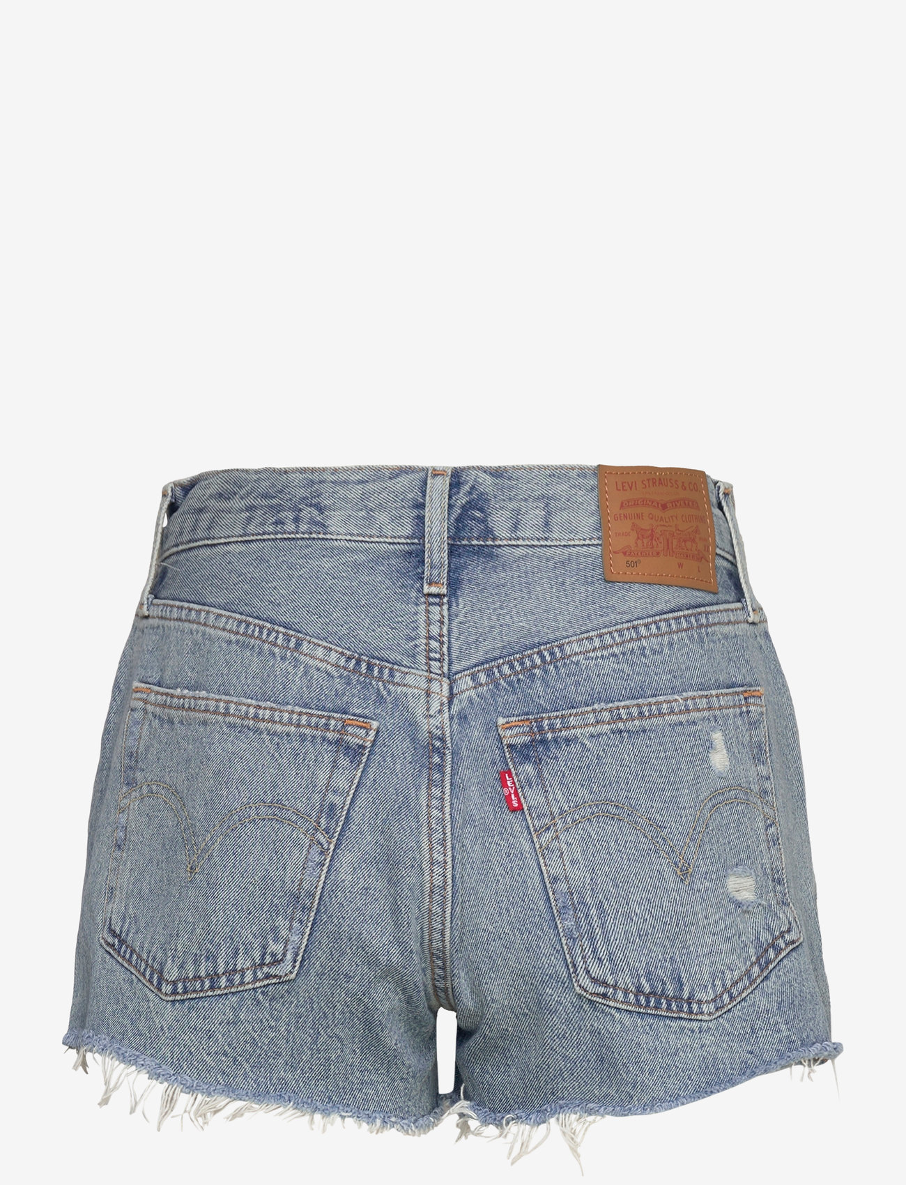 Levi's® - 501 ORIGINAL SHORT VAGUE FINIS - jorts - med indigo - worn in - 2