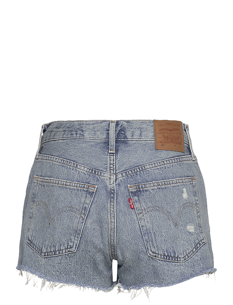 Levi's® - 501 ORIGINAL SHORT VAGUE FINIS - jorts - med indigo - worn in - 2