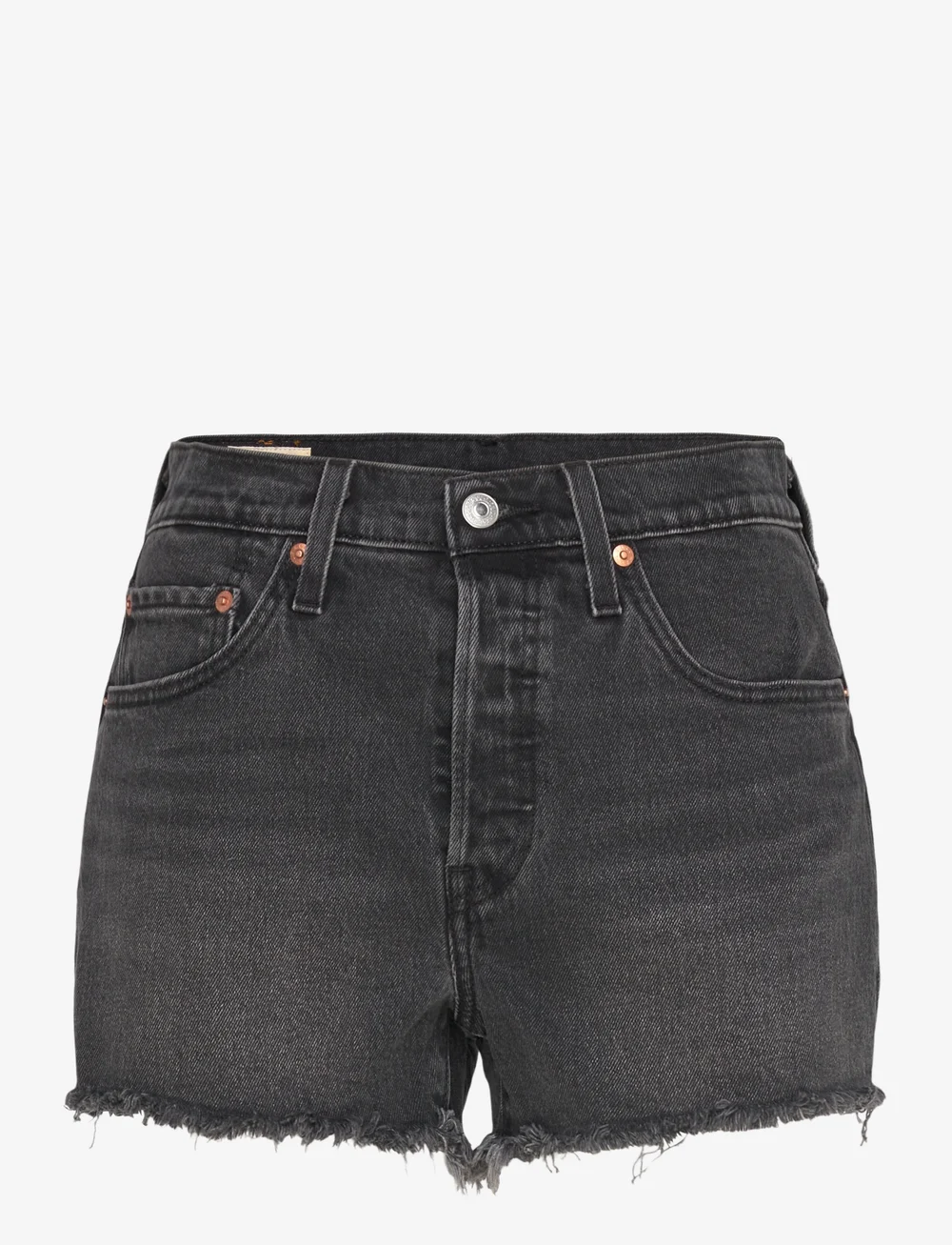 Levi's® - 501 ORIGINAL SHORT STEP ON IT - jeansshorts - blacks - 1
