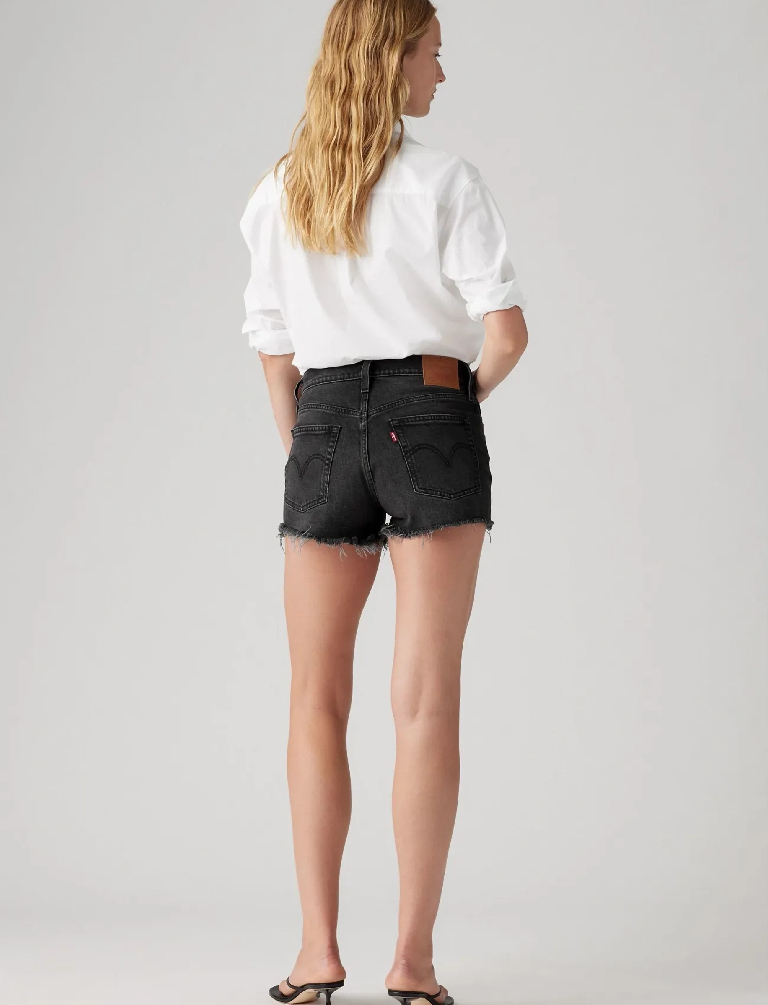 Levi's® - 501 ORIGINAL SHORT STEP ON IT - jorts - blacks - 5