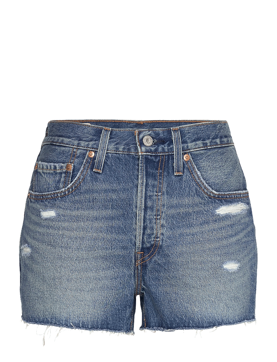 Levi's® - 501 ORIGINAL SHORT VERIFIED VI - lühikesed teksapüksid - med indigo - worn in - 1