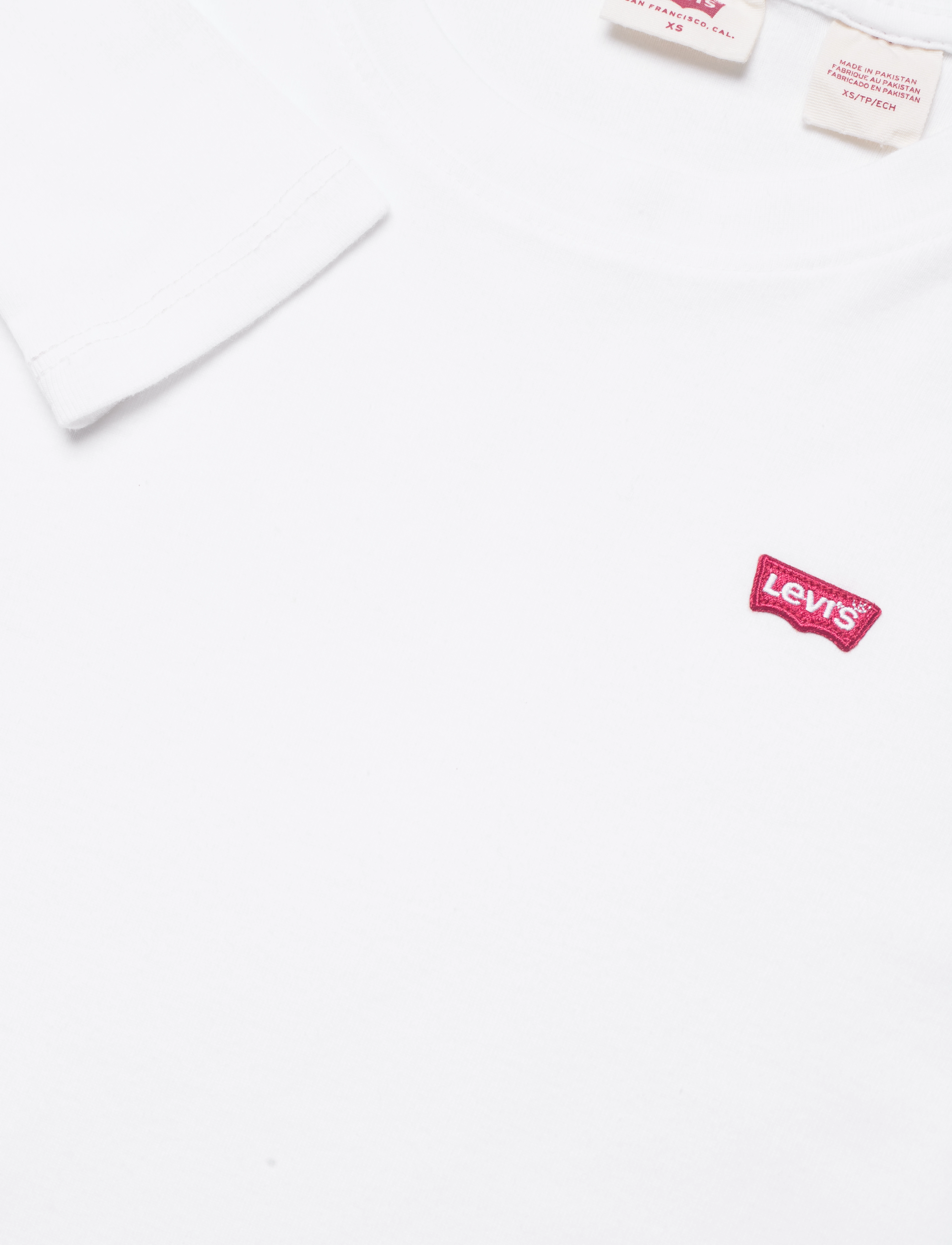 Levi's® - LS BABY TEE WHITE + - neutrals - 5