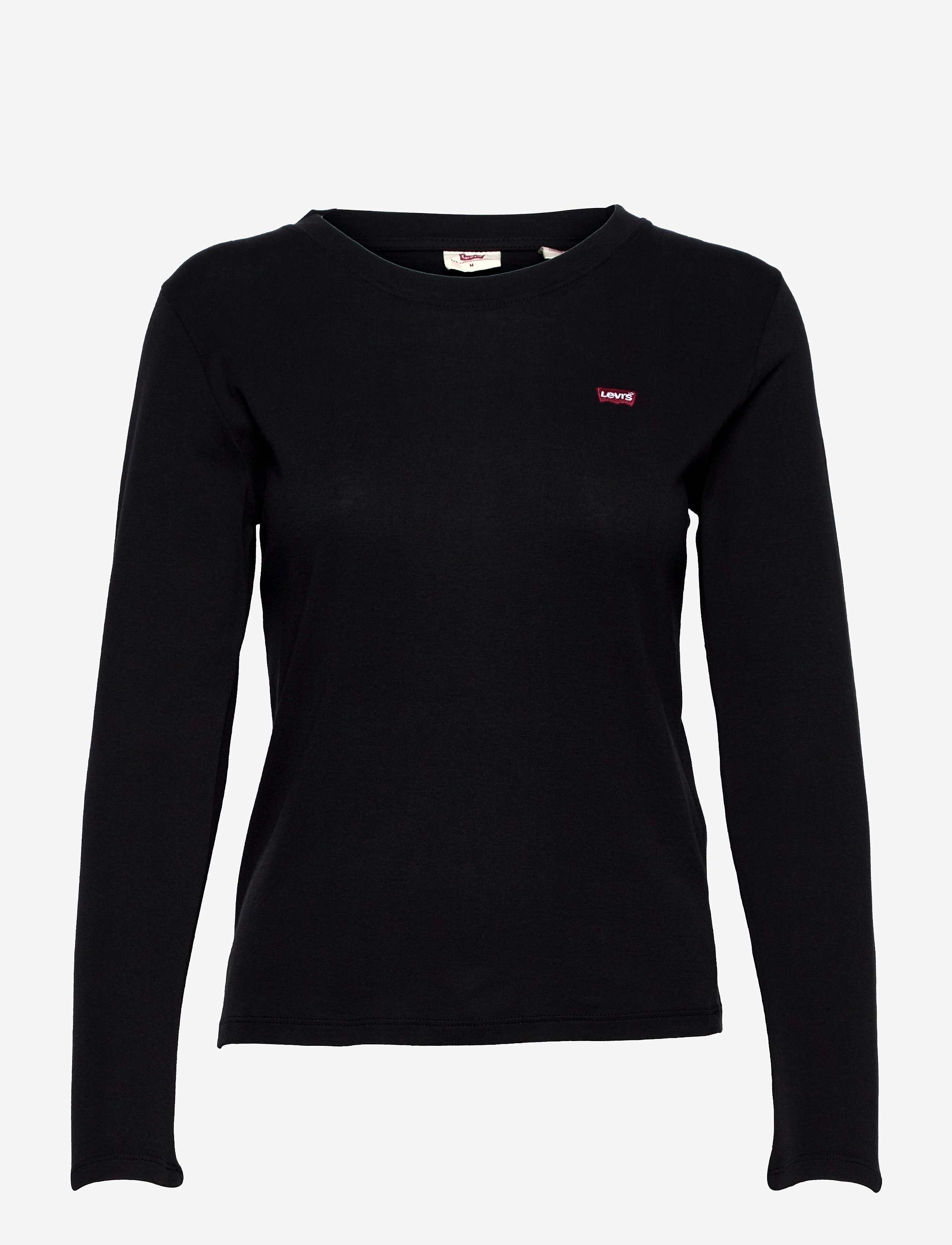Levi's® LS BABY TEE CAVIAR - T-shirts & tops - BLACKS / black