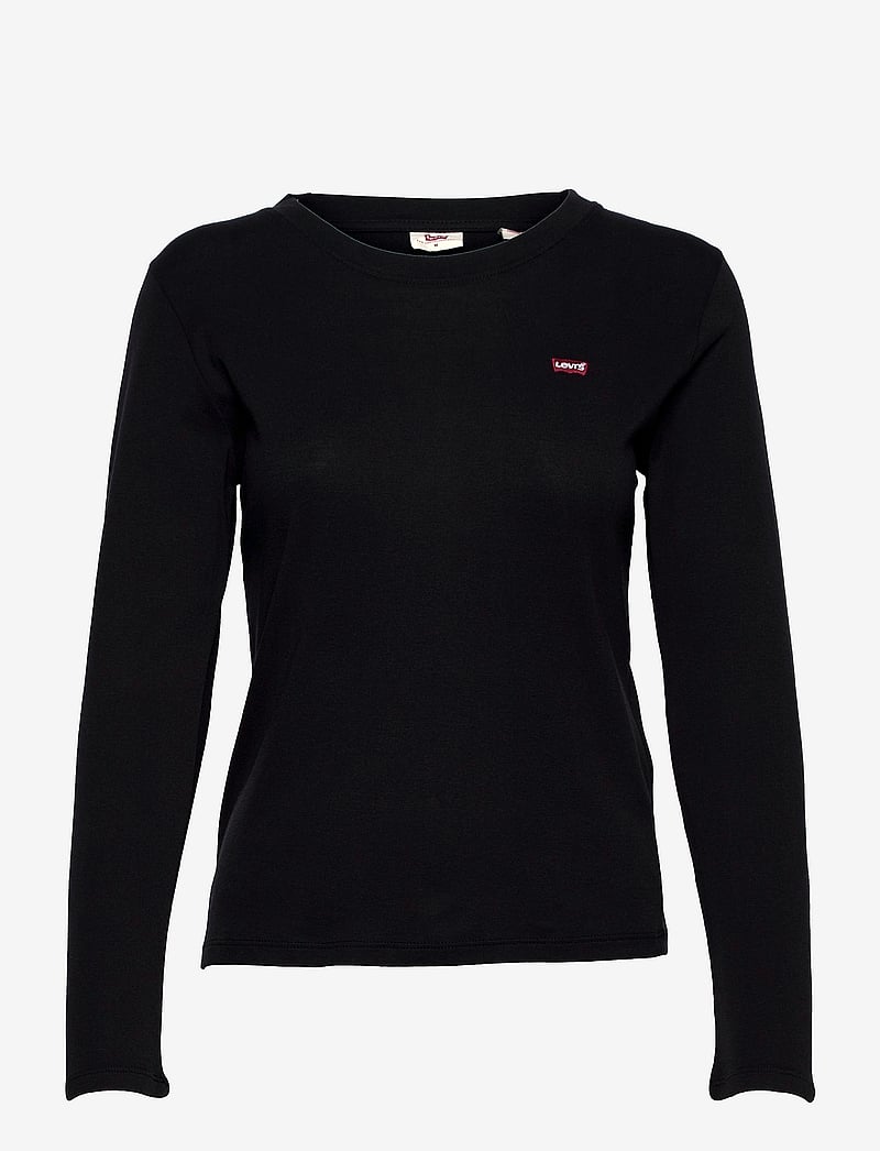 Levi's® - LS BABY TEE CAVIAR - langærmede toppe - blacks - 1