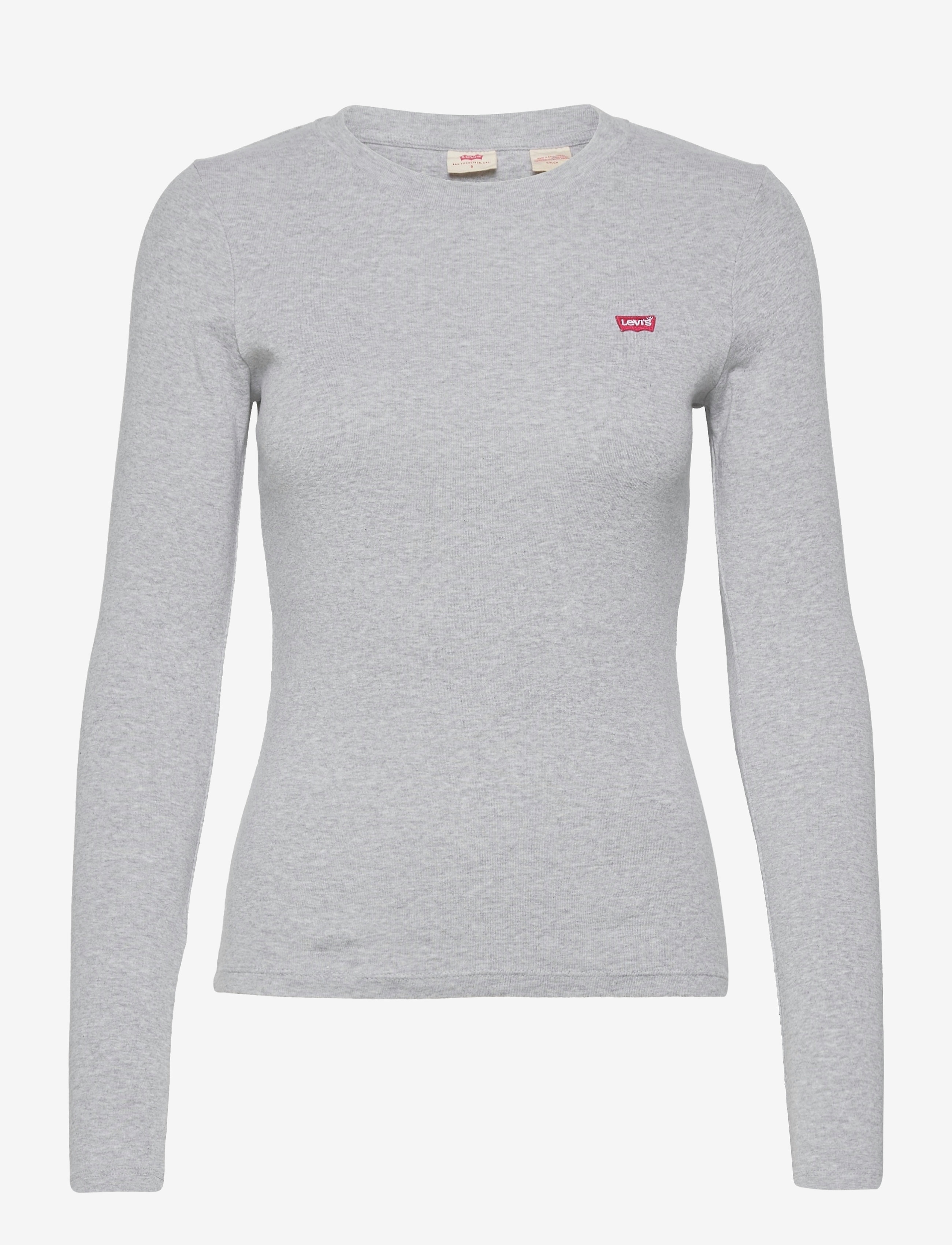 LEVI´S Women - LS BABY TEE STARSTRUCK HEATHER - greys - 1
