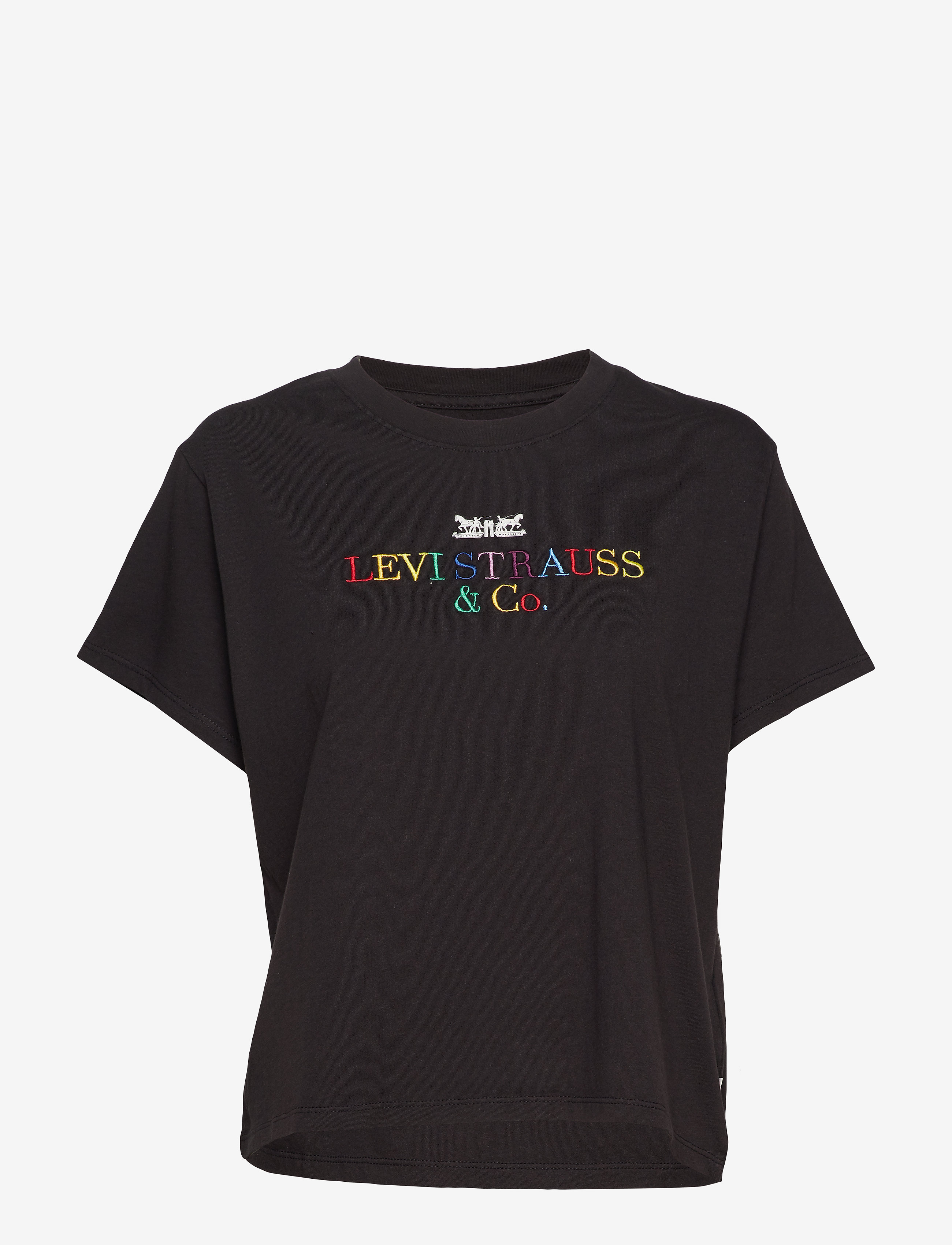 LEVI´S Women - GRAPHIC VARSITY TEE 90S TEXT L - blacks - 0