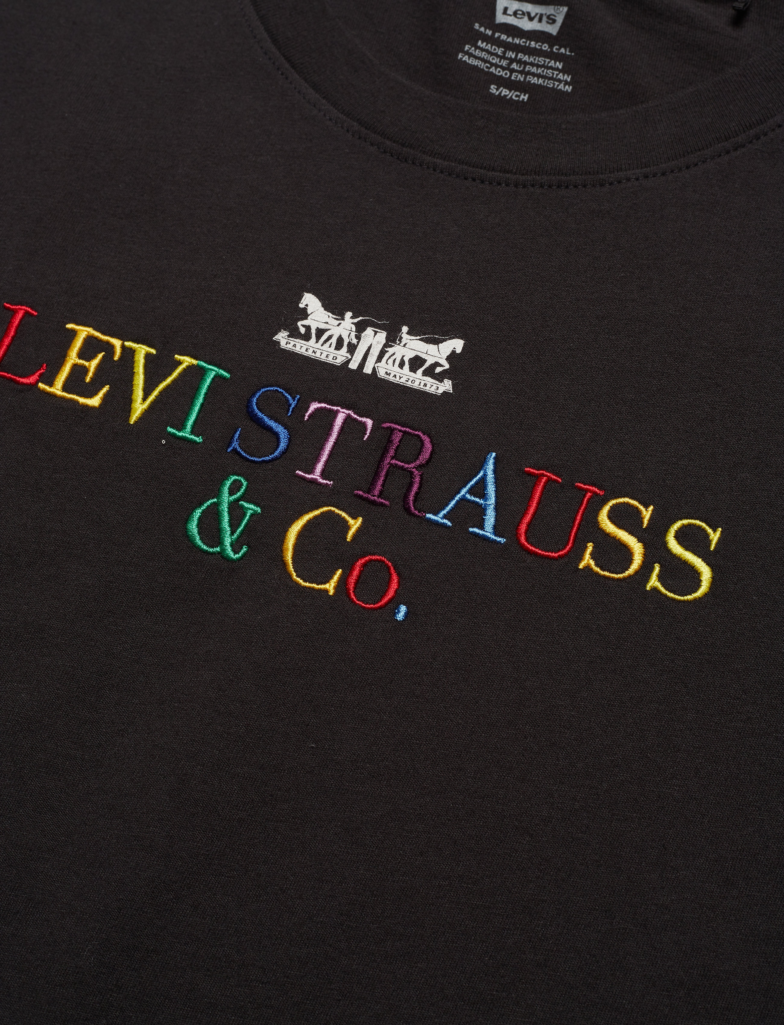 LEVI´S Women - GRAPHIC VARSITY TEE 90S TEXT L - blacks - 2