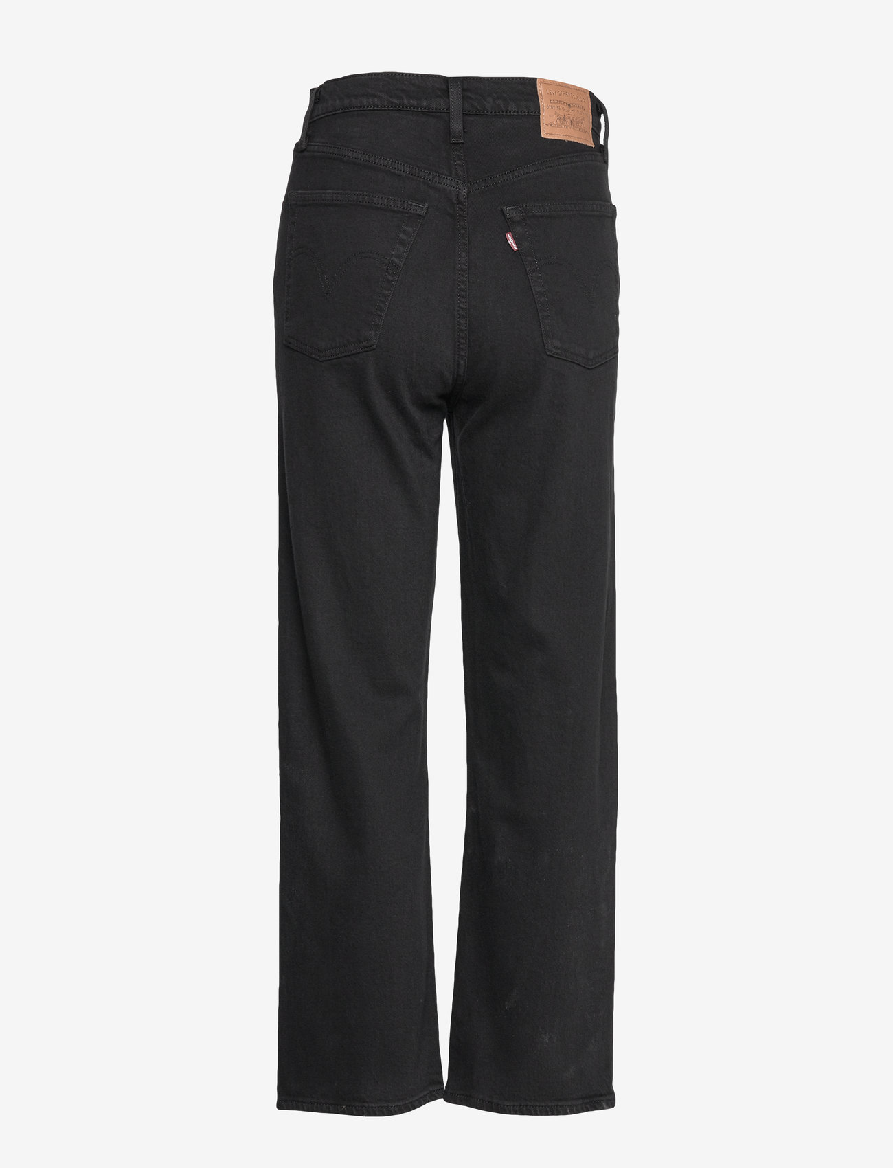Levi's® - RIBCAGE STRAIGHT ANKLE BLACK S - raka jeans - blacks - 2