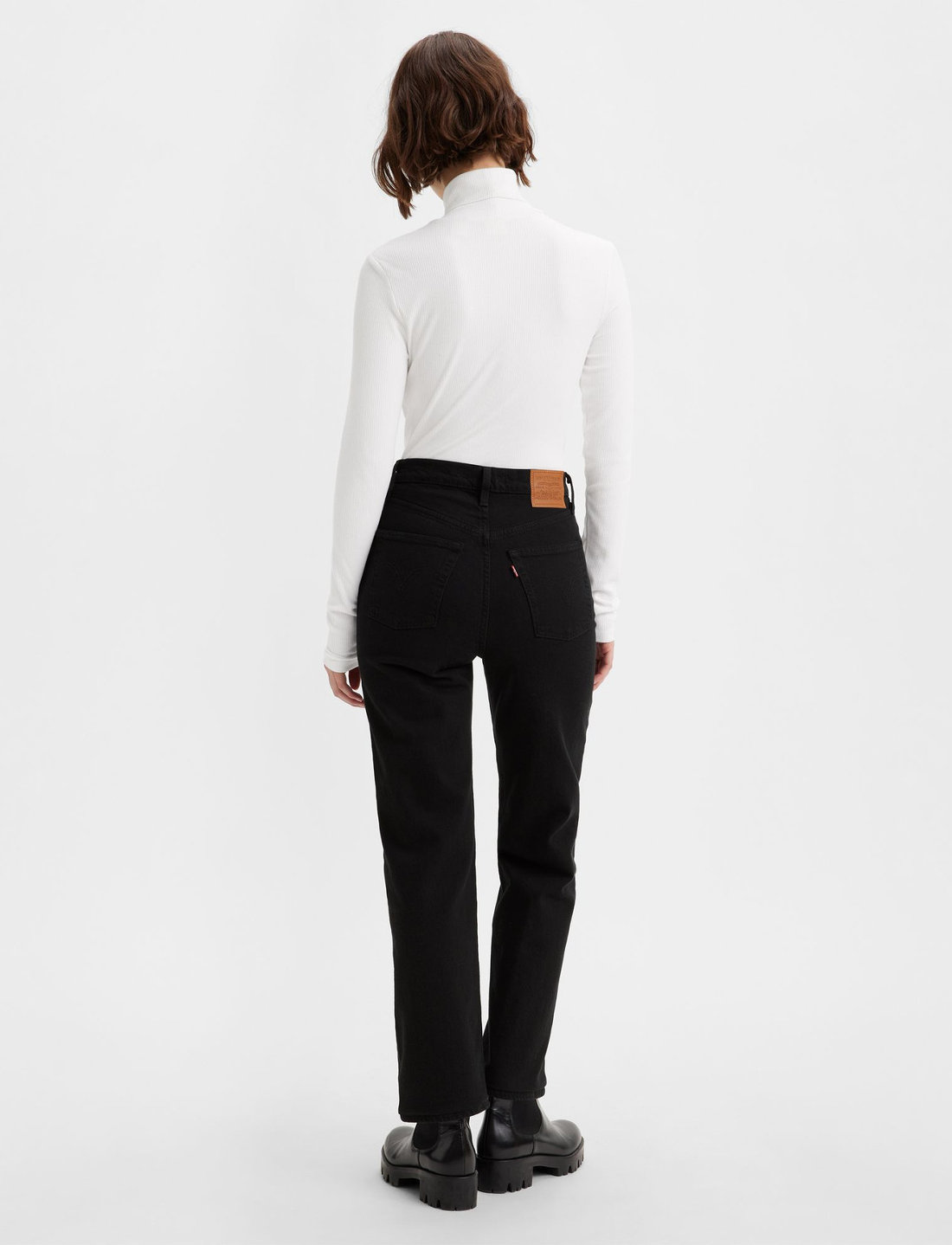 RIBCAGE STRAIGHT ANKLE BLACK S