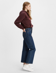 LEVI´S Women - RIBCAGE STRAIGHT ANKLE NOE DAR - raka jeans - dark indigo - flat finish - 3