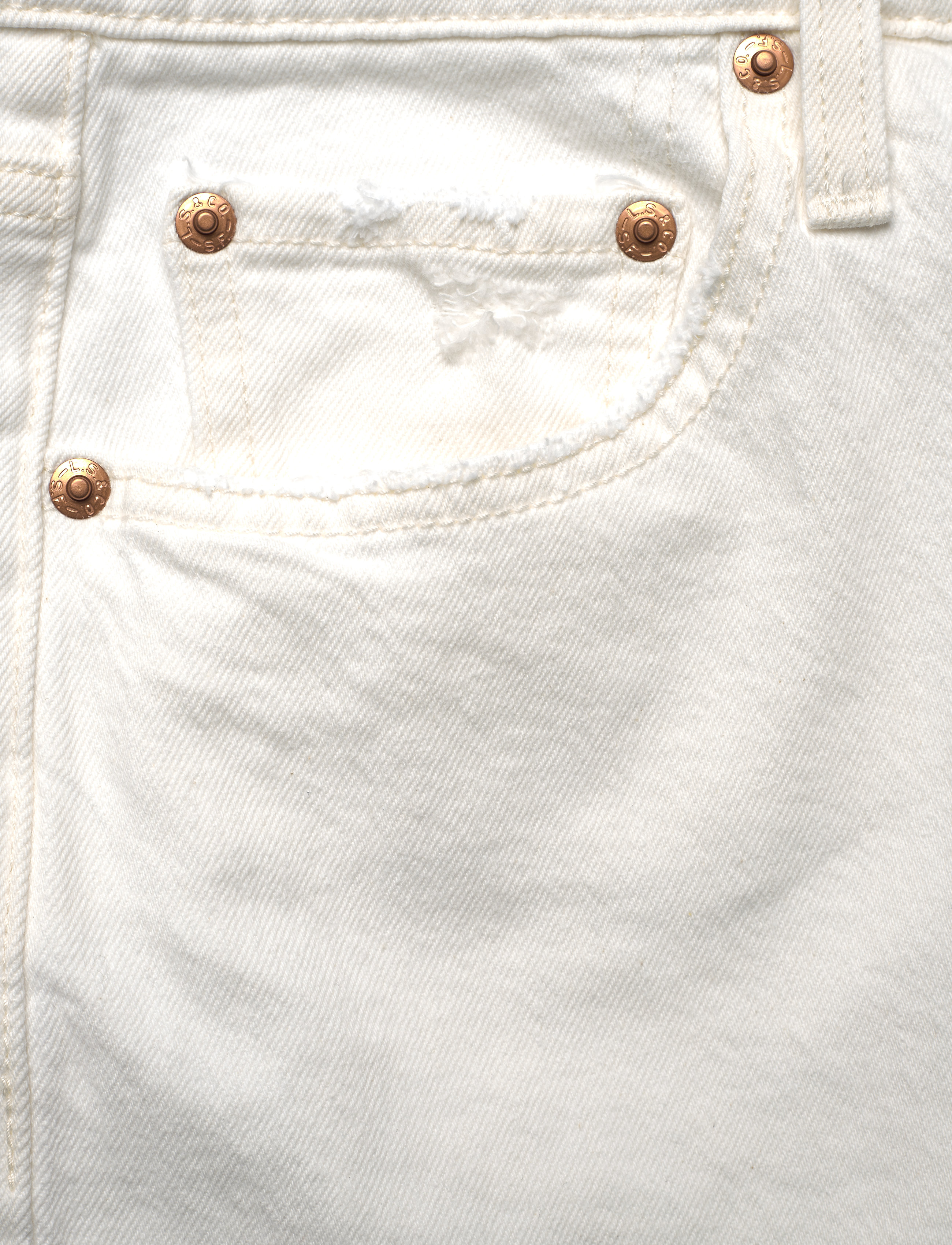 Levi's® - RIBCAGE STRAIGHT ANKLE CLOUD O - gerade jeans - neutrals - 2