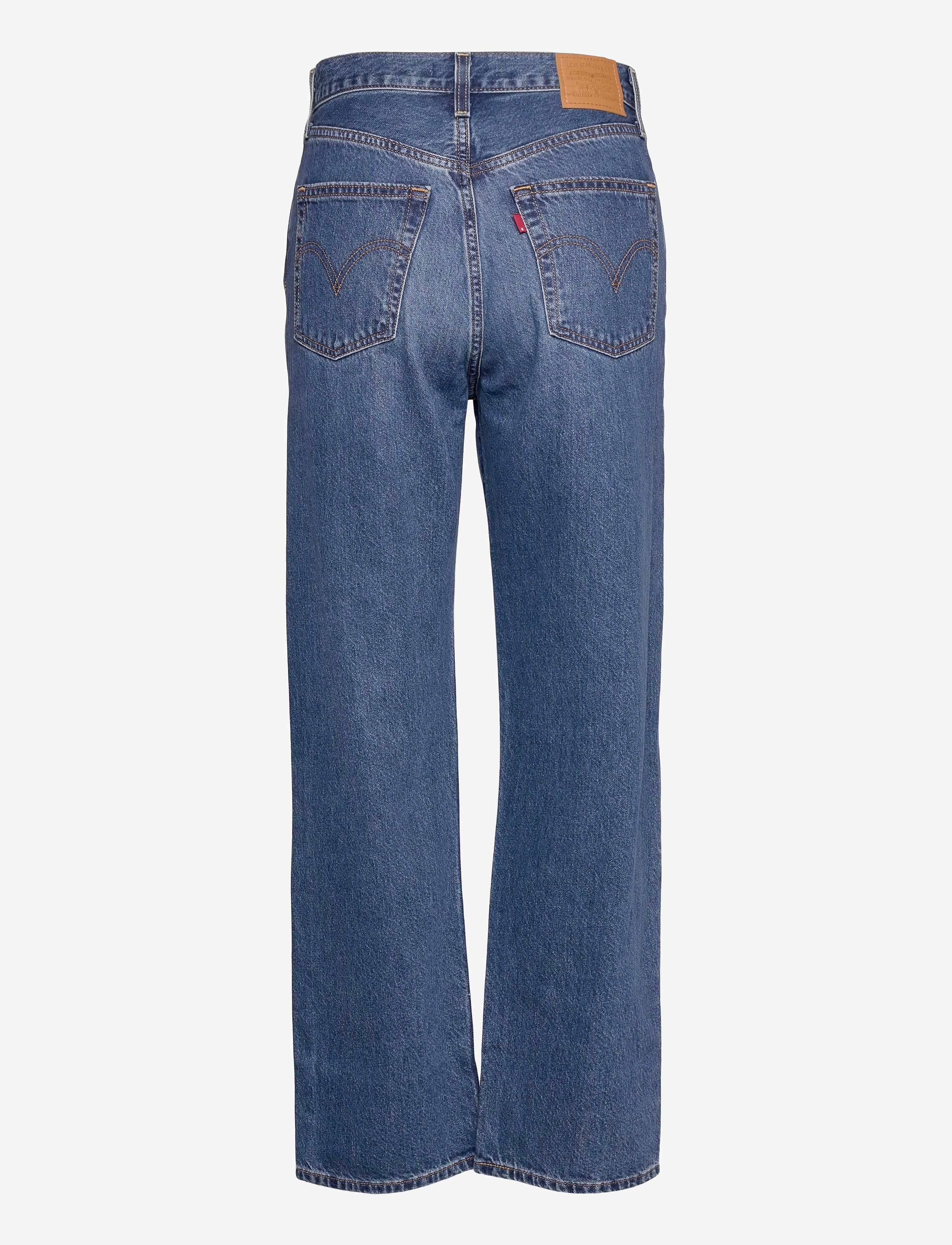 Levi's® - RIBCAGE STRAIGHT ANKLE NOE FOG - dark indigo - worn in - 1