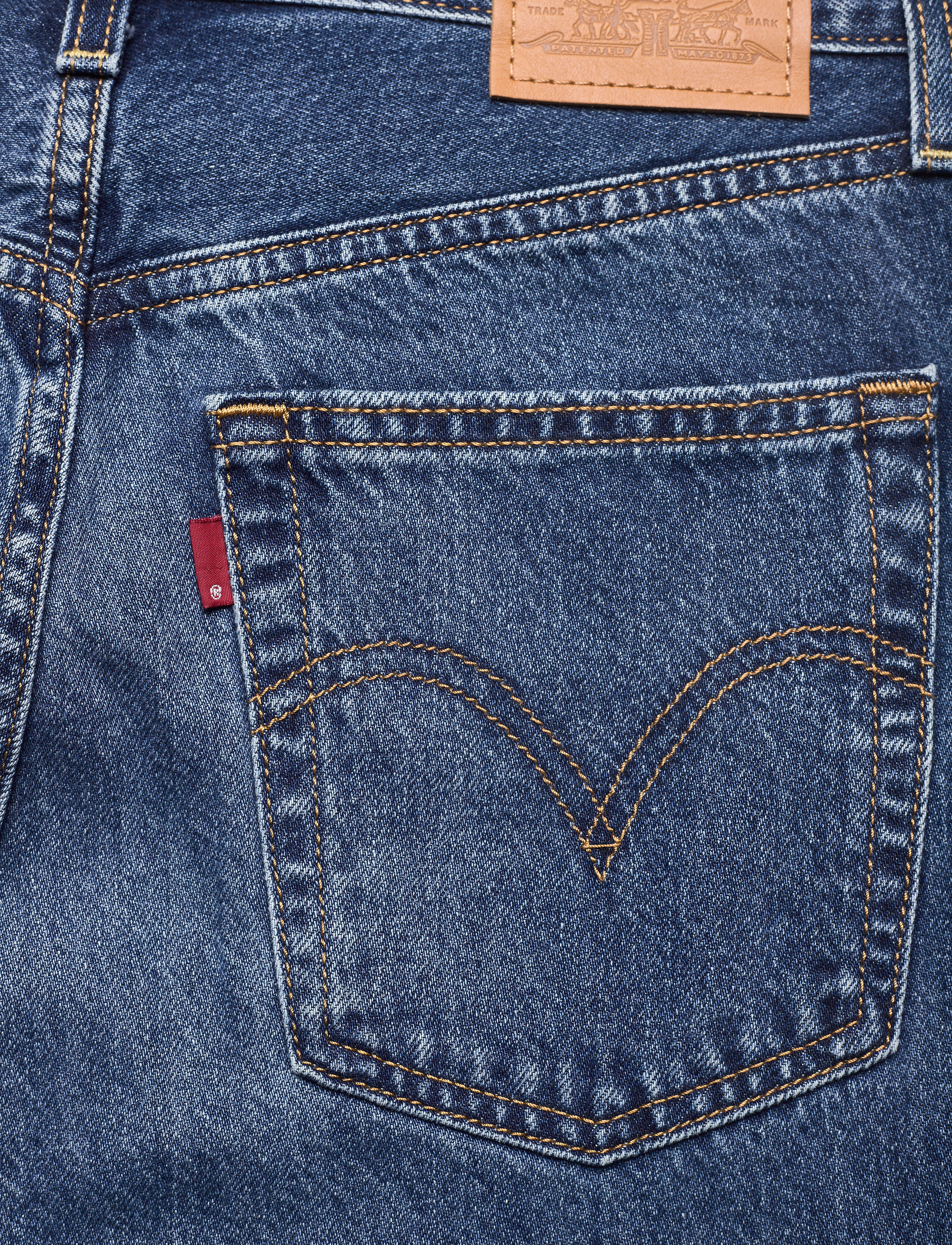 Levi's® - RIBCAGE STRAIGHT ANKLE NOE FOG - dark indigo - worn in - 4