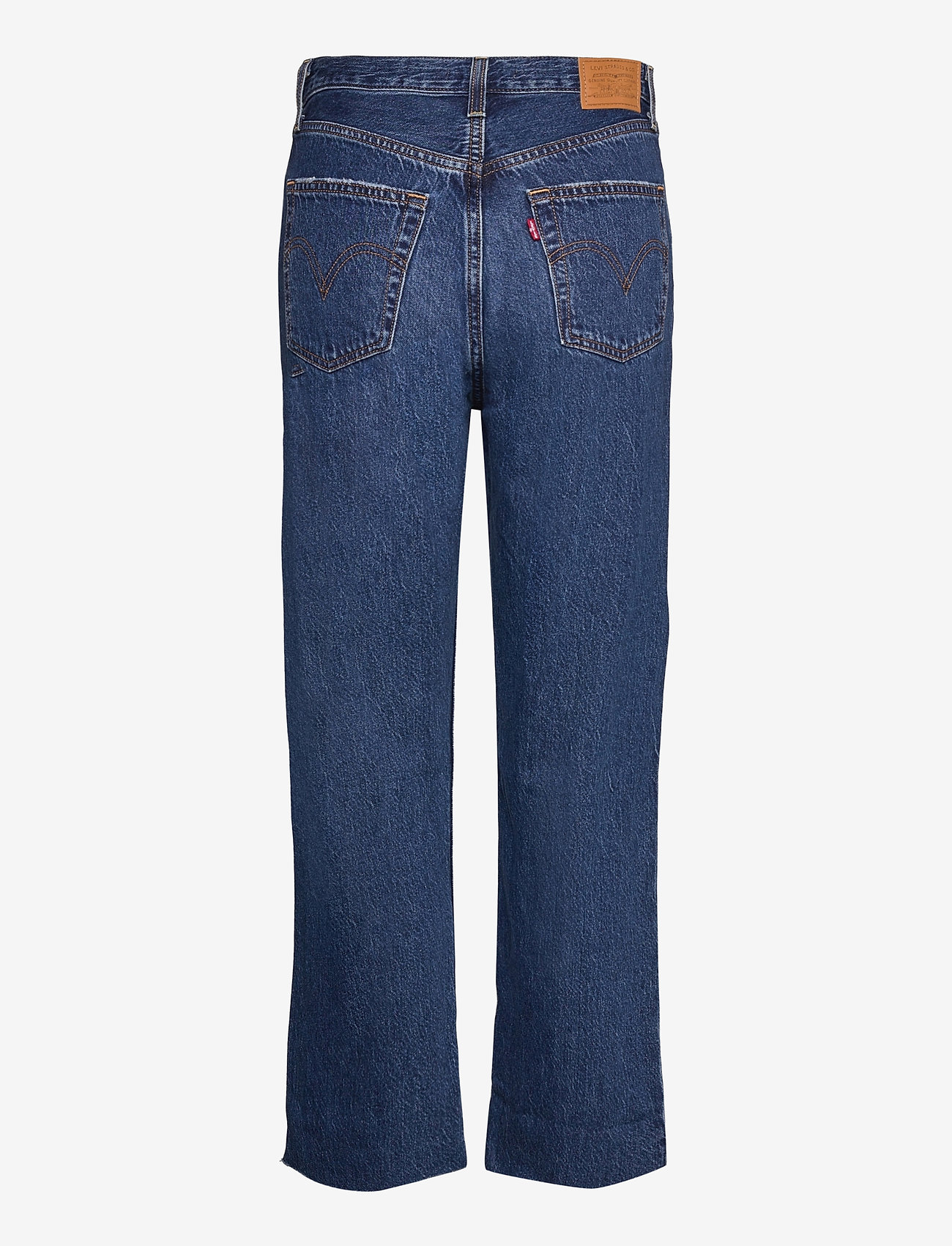 LEVI´S Women - RIBCAGE STRAIGHT ANKLE NOE DOW - straight jeans - dark indigo - worn in - 1