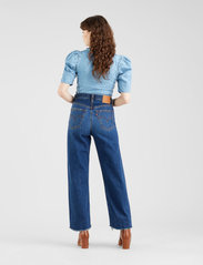LEVI´S Women - RIBCAGE STRAIGHT ANKLE NOE DOW - straight jeans - dark indigo - worn in - 3