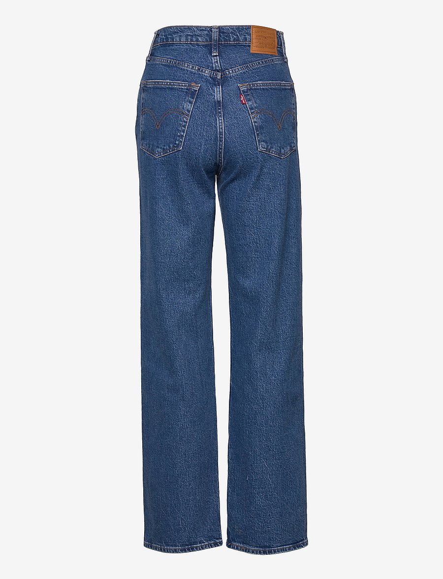 Levi's® - RIBCAGE STRAIGHT ANKLE JAZZ PO - gerade jeans - med indigo - worn in - 2