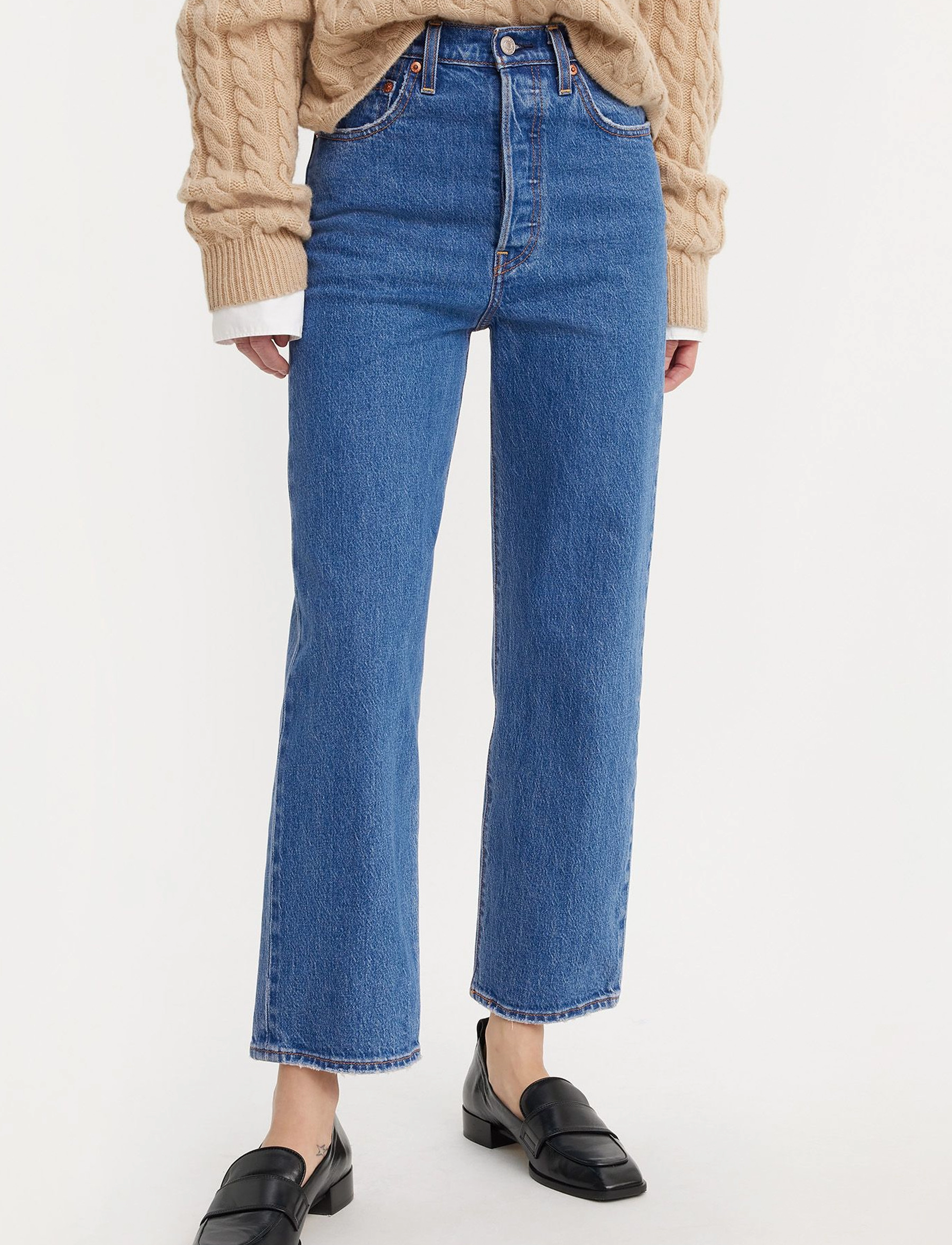 LEVIS ® RIBCAGE STRAIGHT ANKLE jeans dam – bild 7
