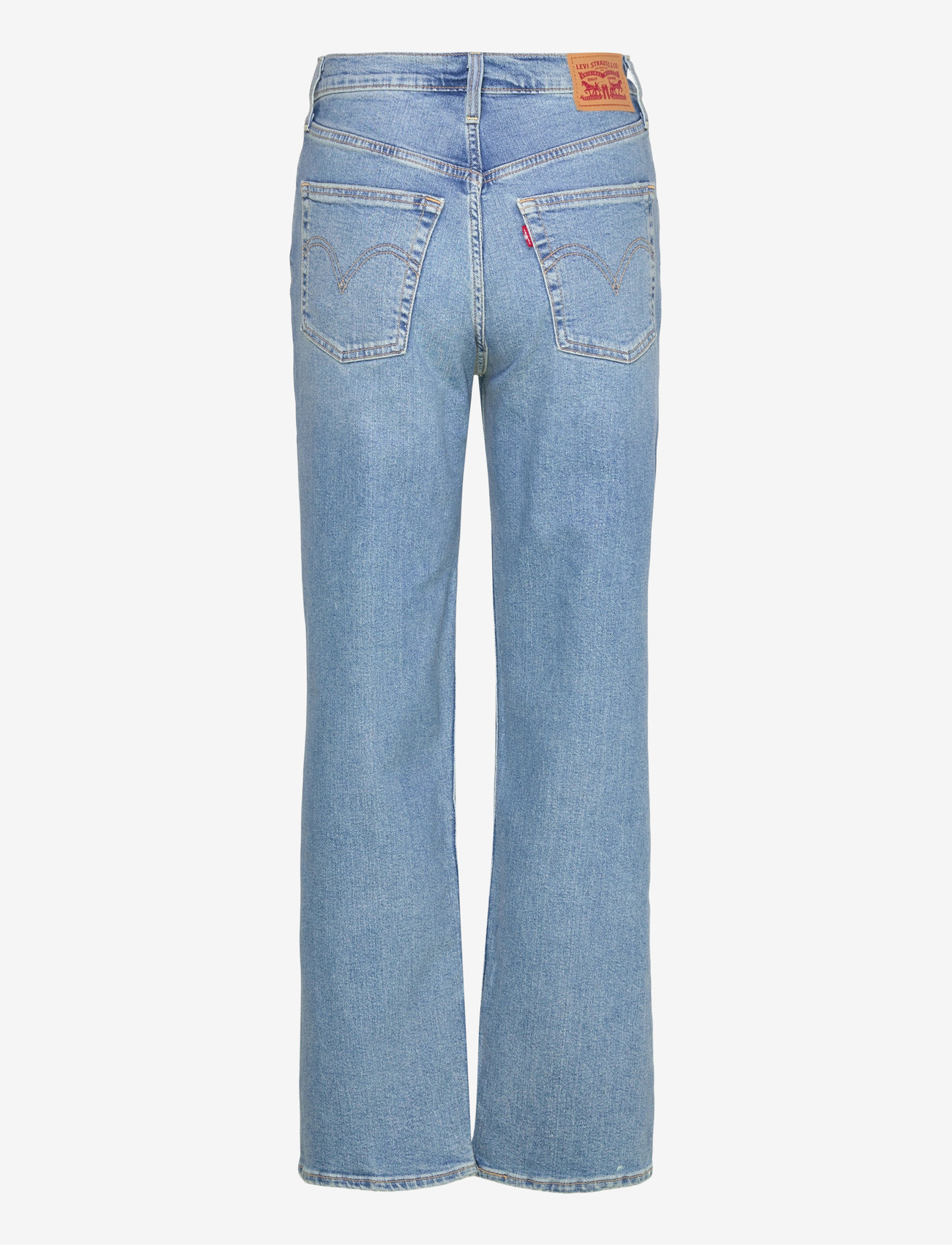 Levi's® - RIBCAGE STRAIGHT ANKLE CENTER - raka jeans - med indigo - worn in - 1