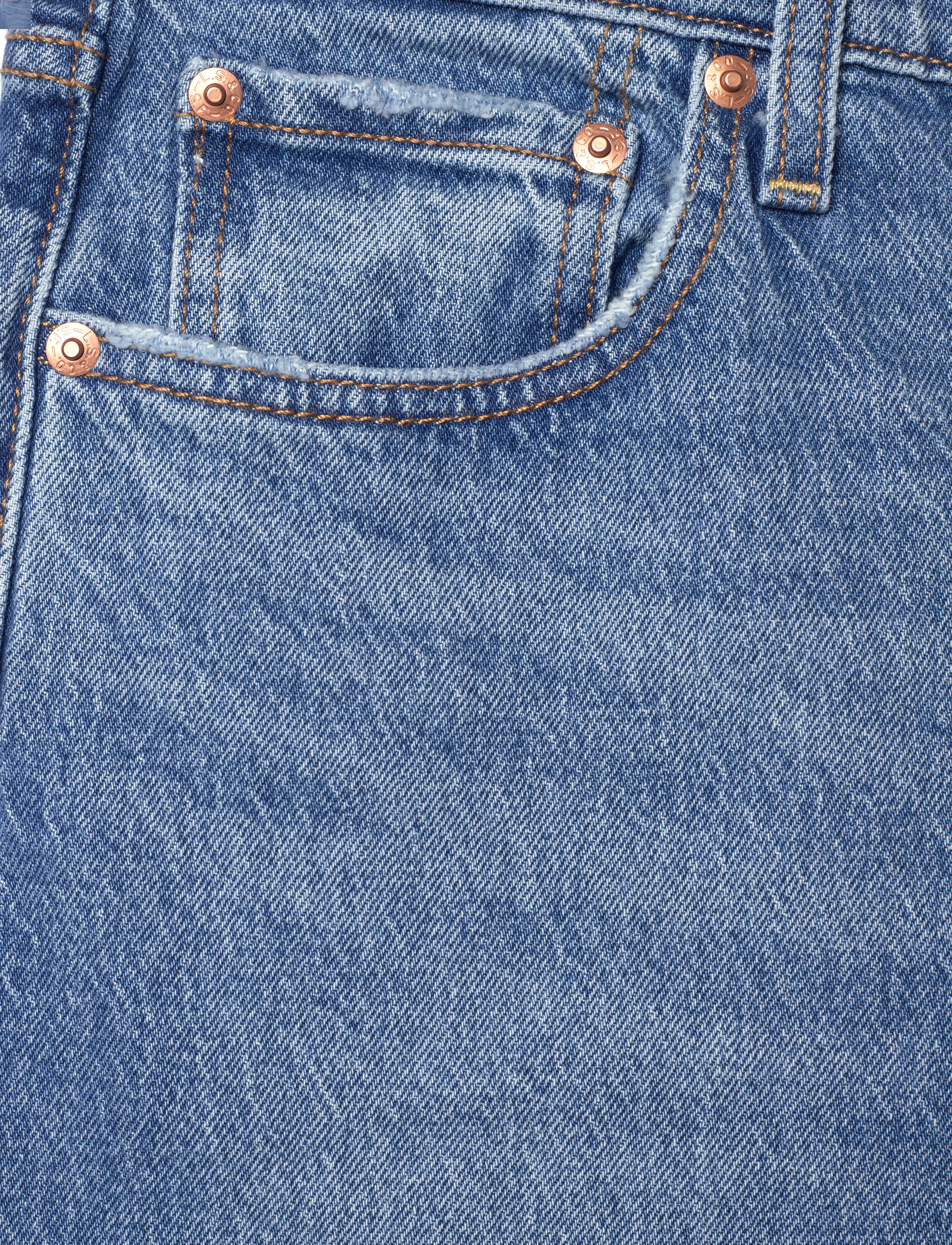 Levi's® - RIBCAGE STRAIGHT ANKLE DANCE A - straight jeans - med indigo - worn in - 4