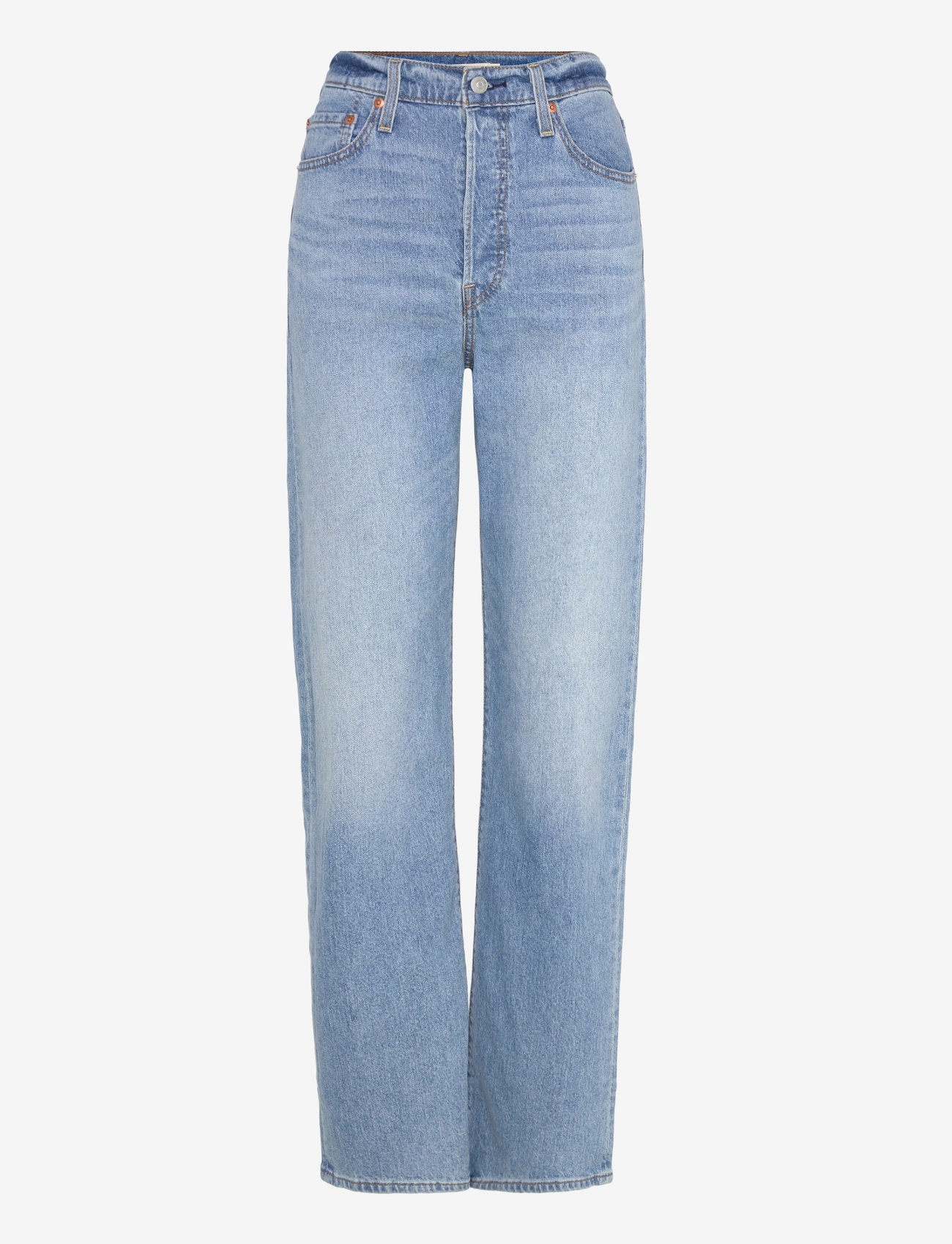 Levi's® - RIBCAGE STRAIGHT ANKLE COOL WI - sirge säärega teksad - med indigo - worn in - 1