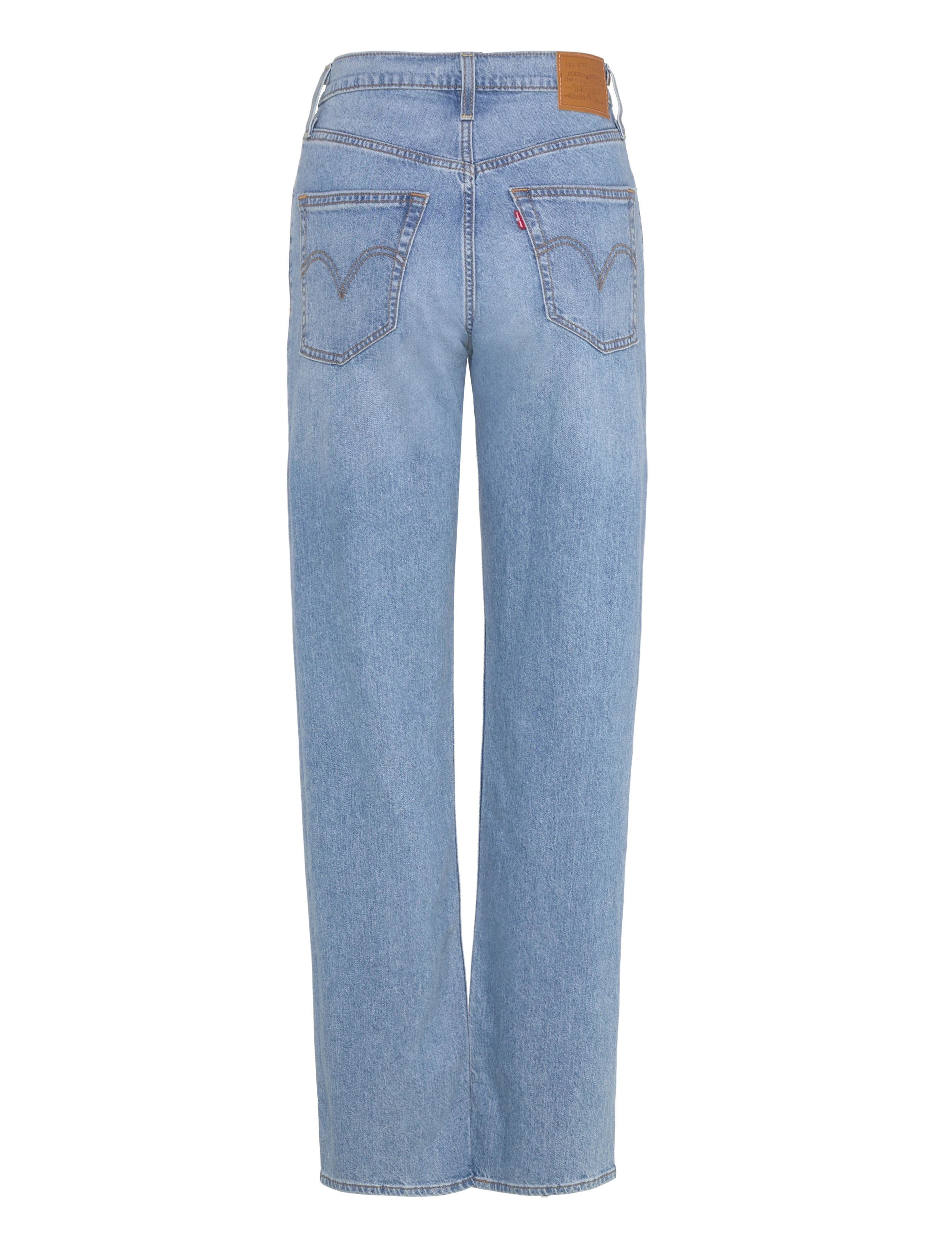 Levi's® - RIBCAGE STRAIGHT ANKLE COOL WI - beinar gallabuxur - med indigo - worn in - 2
