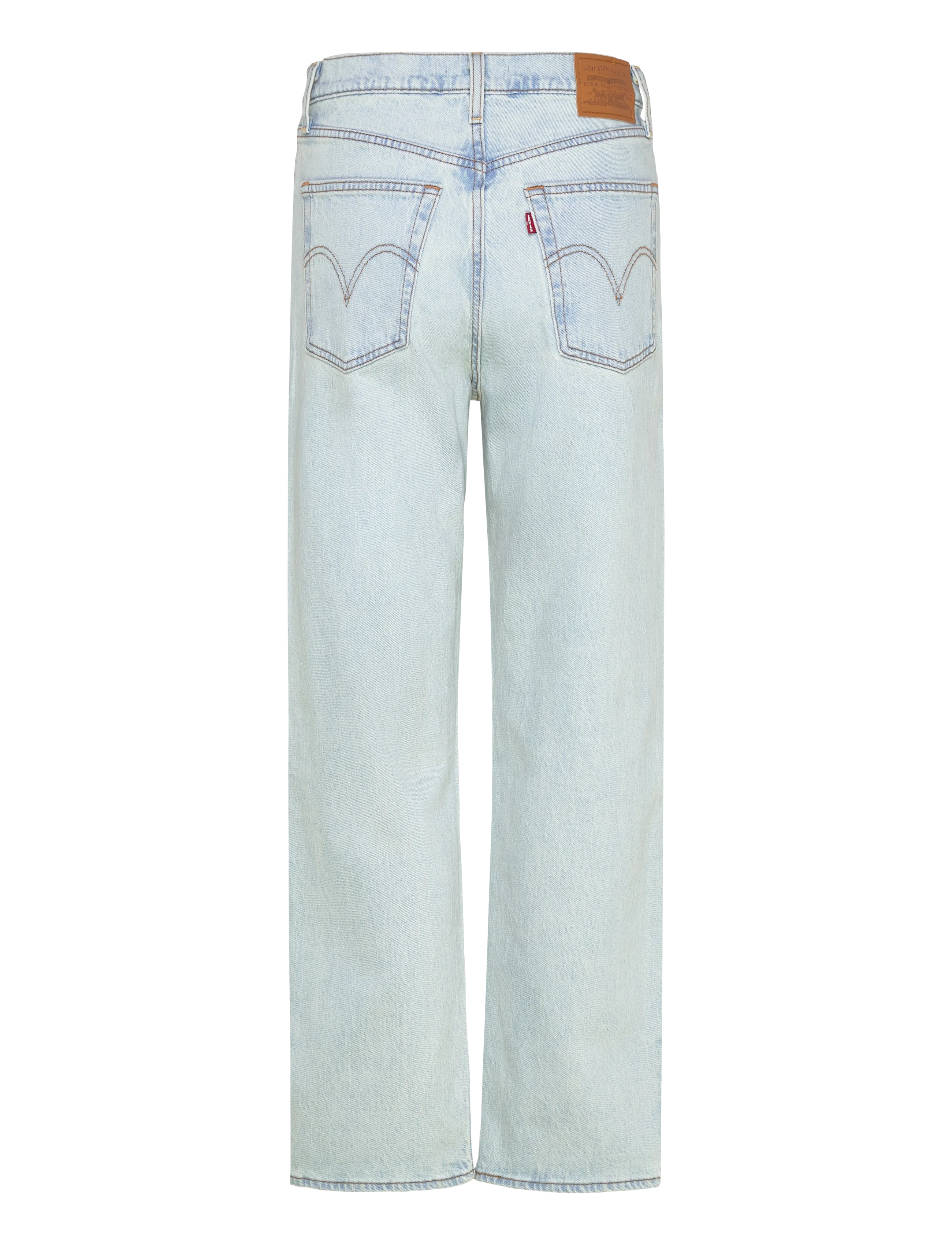 Levi's® - RIBCAGE STRAIGHT ANKLE WOW ME - straight jeans - light indigo - worn in - 2