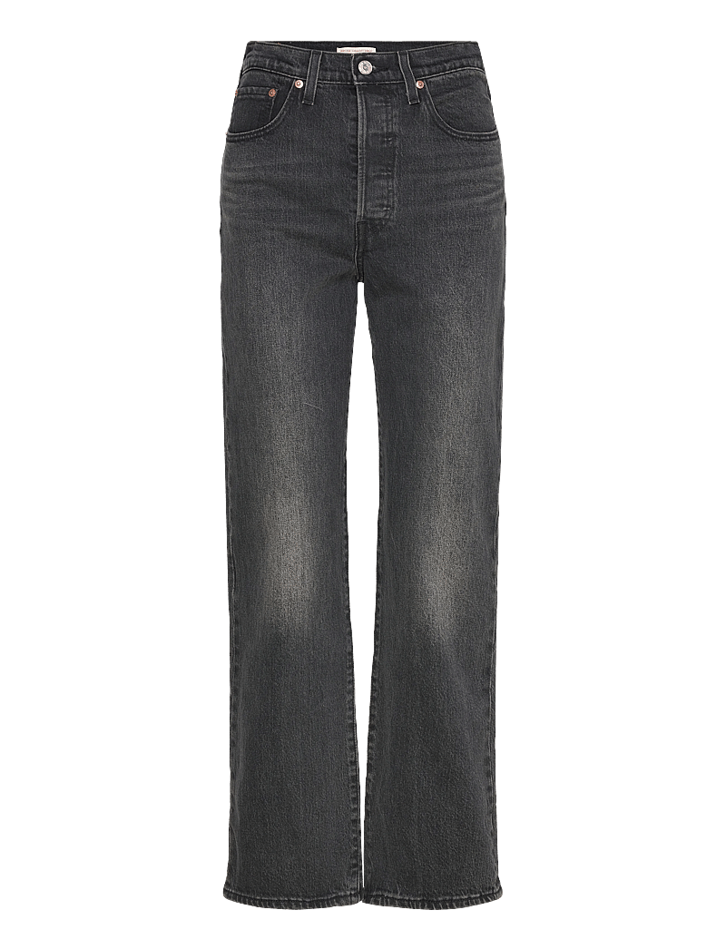 Levi's® - RIBCAGE STRAIGHT ANKLE LOOM AB - straight jeans - med indigo - worn in - 1